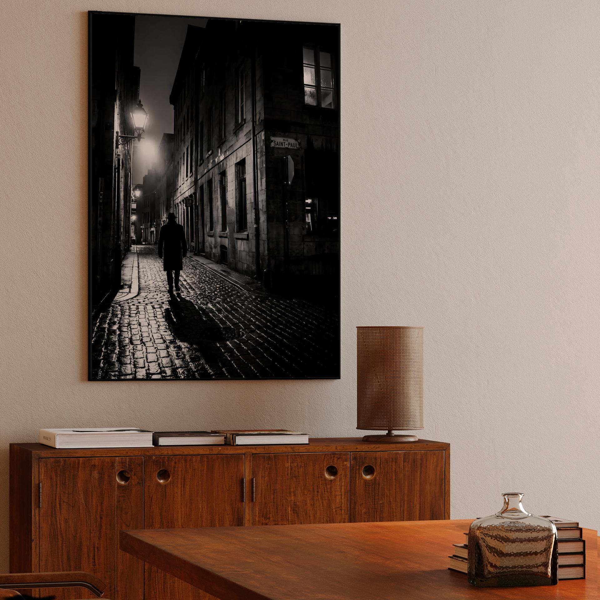 The Stranger on Rue Saint-Paul