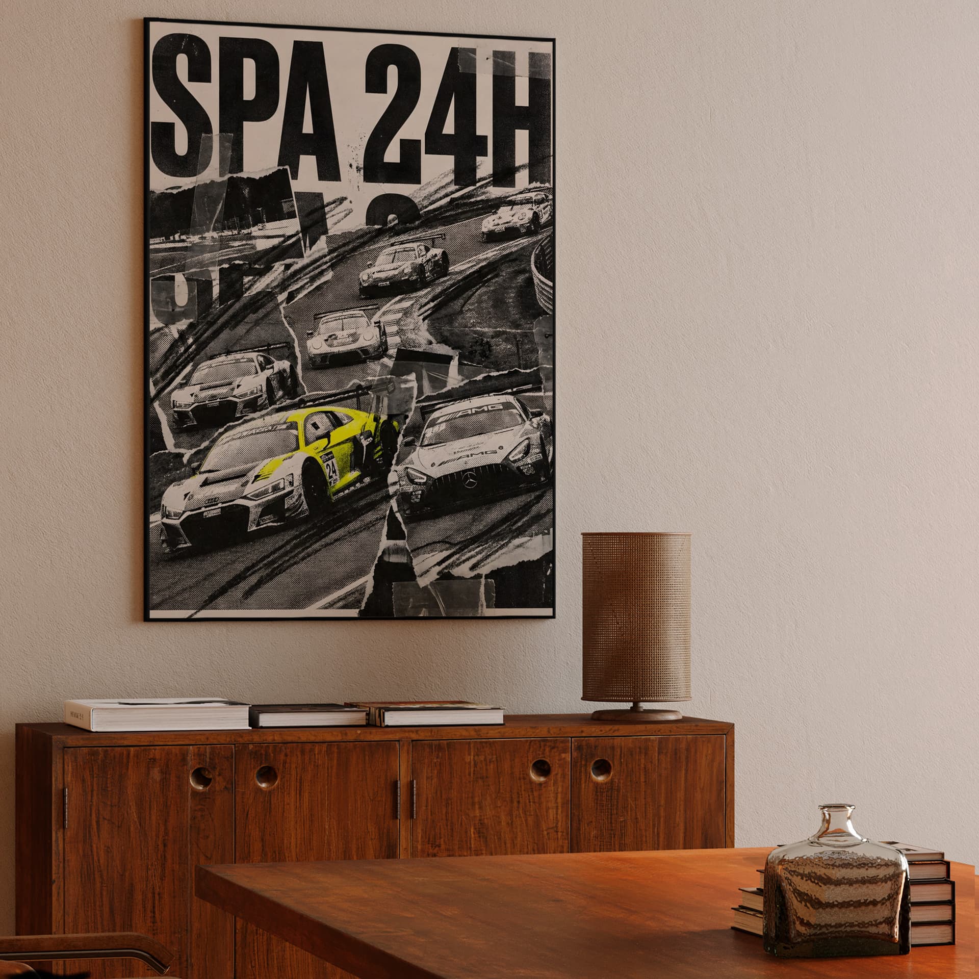Spa 24H: The Grid Grunge Collage