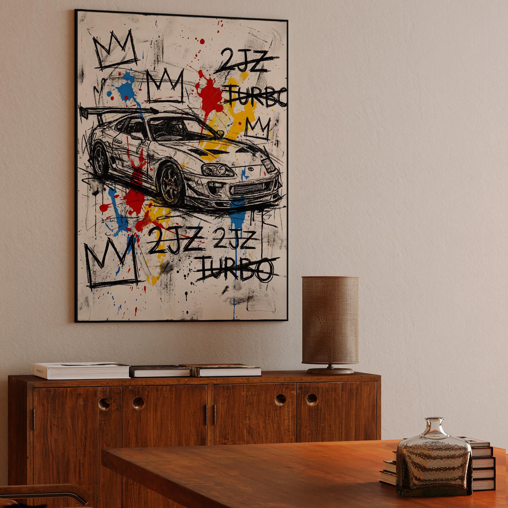 Crown of the Street: Supra A80 Neo-Expressionism