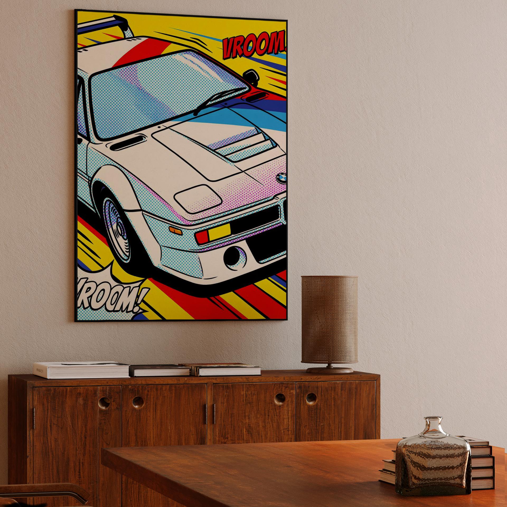 BMW M1 Pop Art Vroom