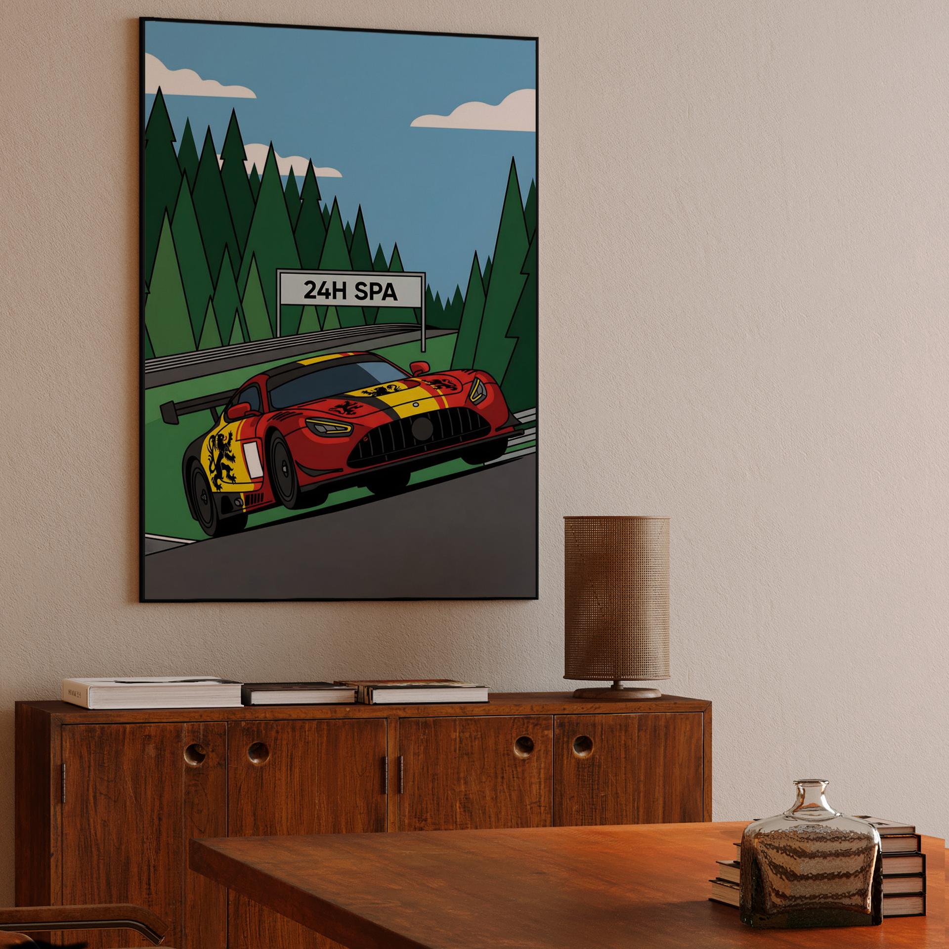 Spa 24h Legend: Mercedes-AMG GT3 Ardennes Climb