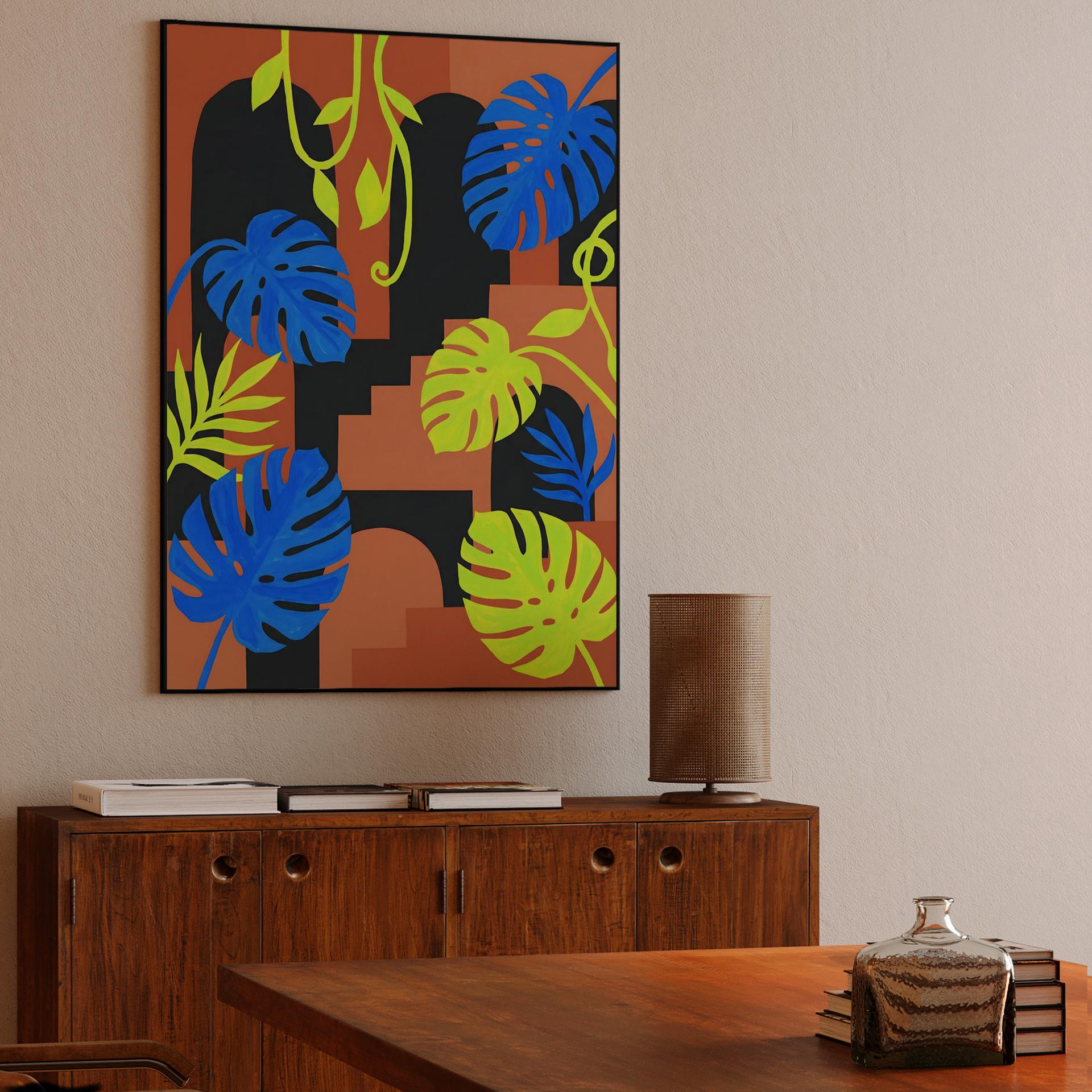 Tropical Arches: A Modern Botanical Study