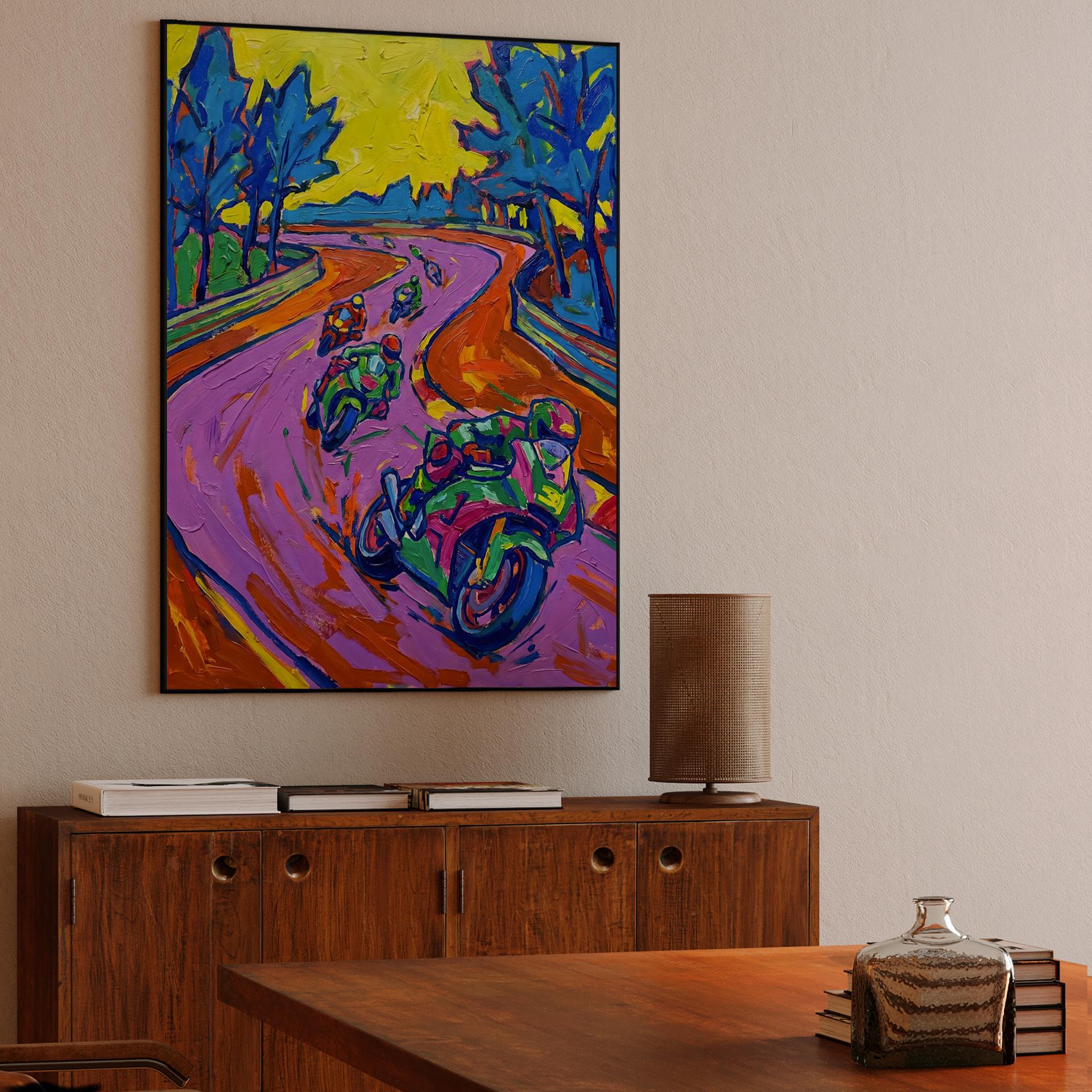 Chromatic Velocity: The Impasto Grid