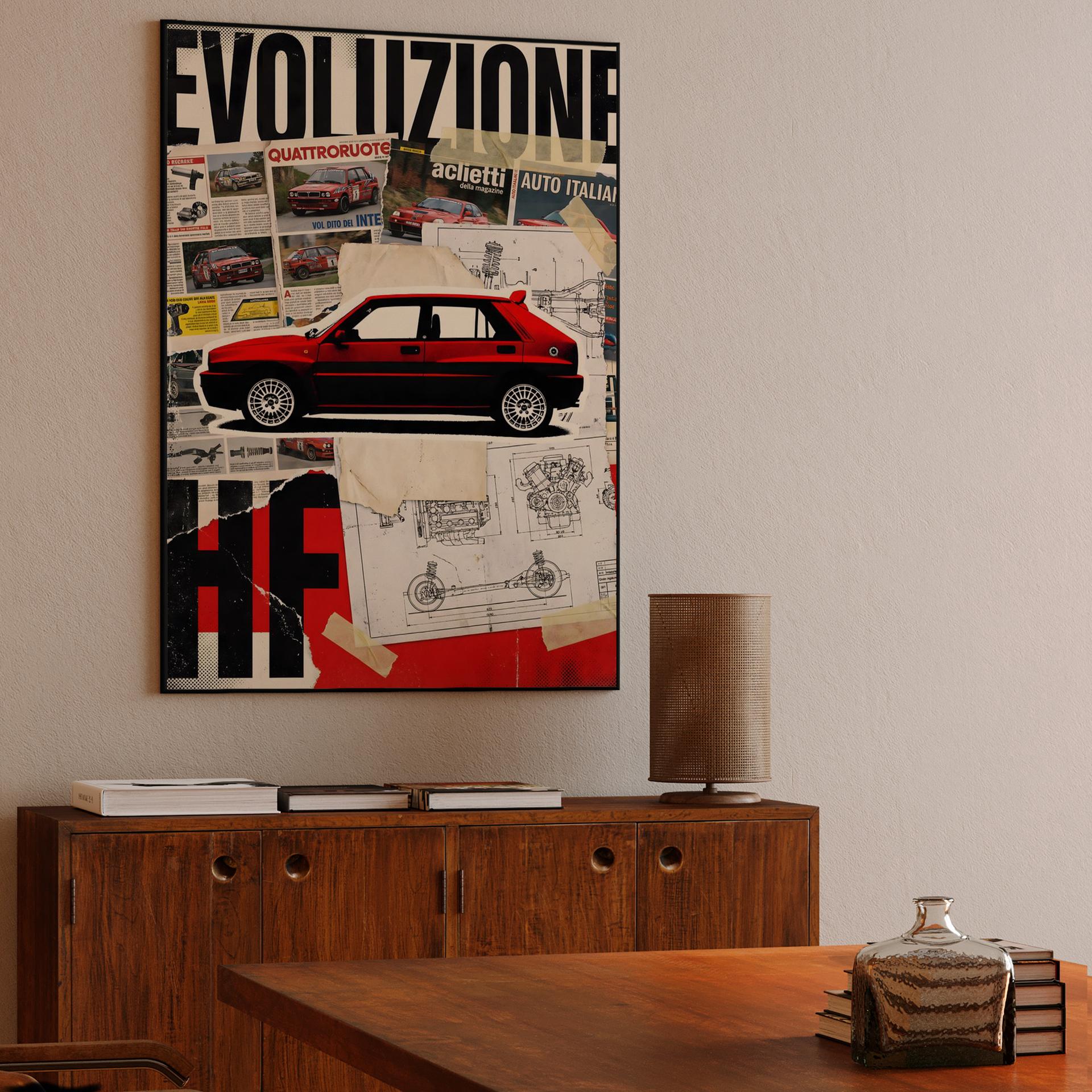Lancia Delta HF Integrale: Evoluzione Collage