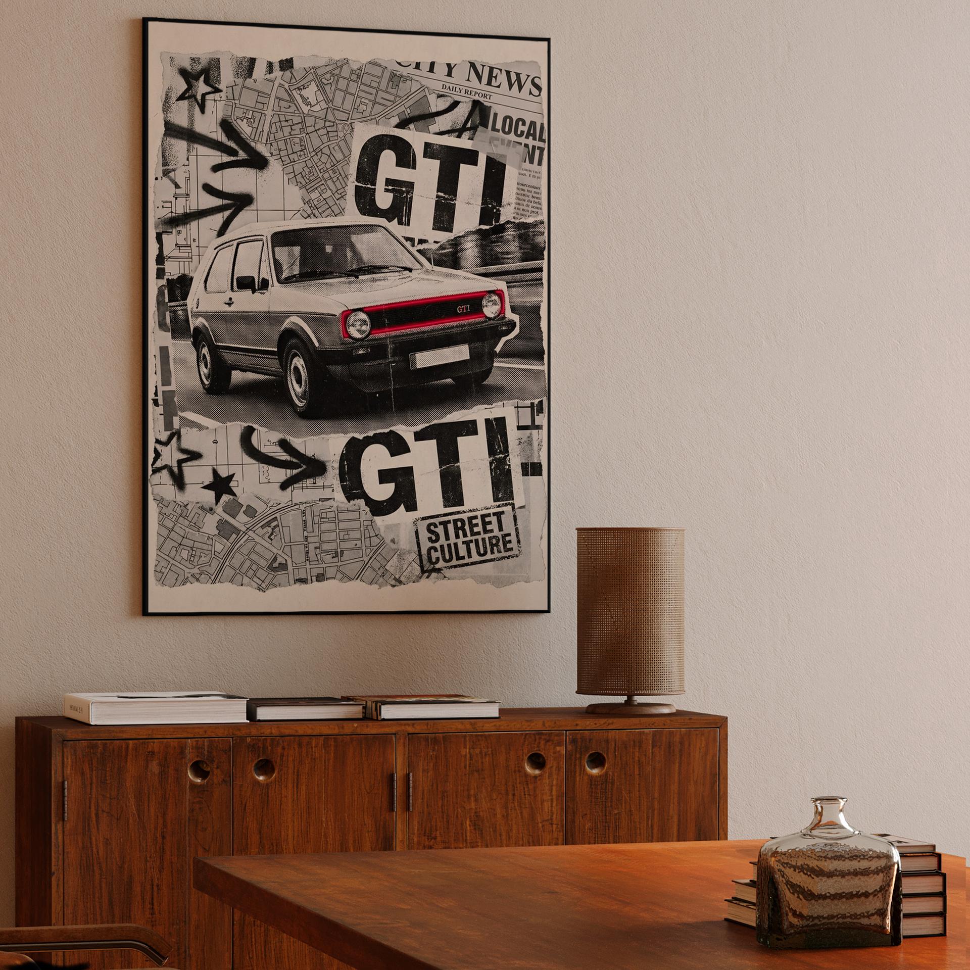 GTI Street Culture: The Original Hot Hatch Collage