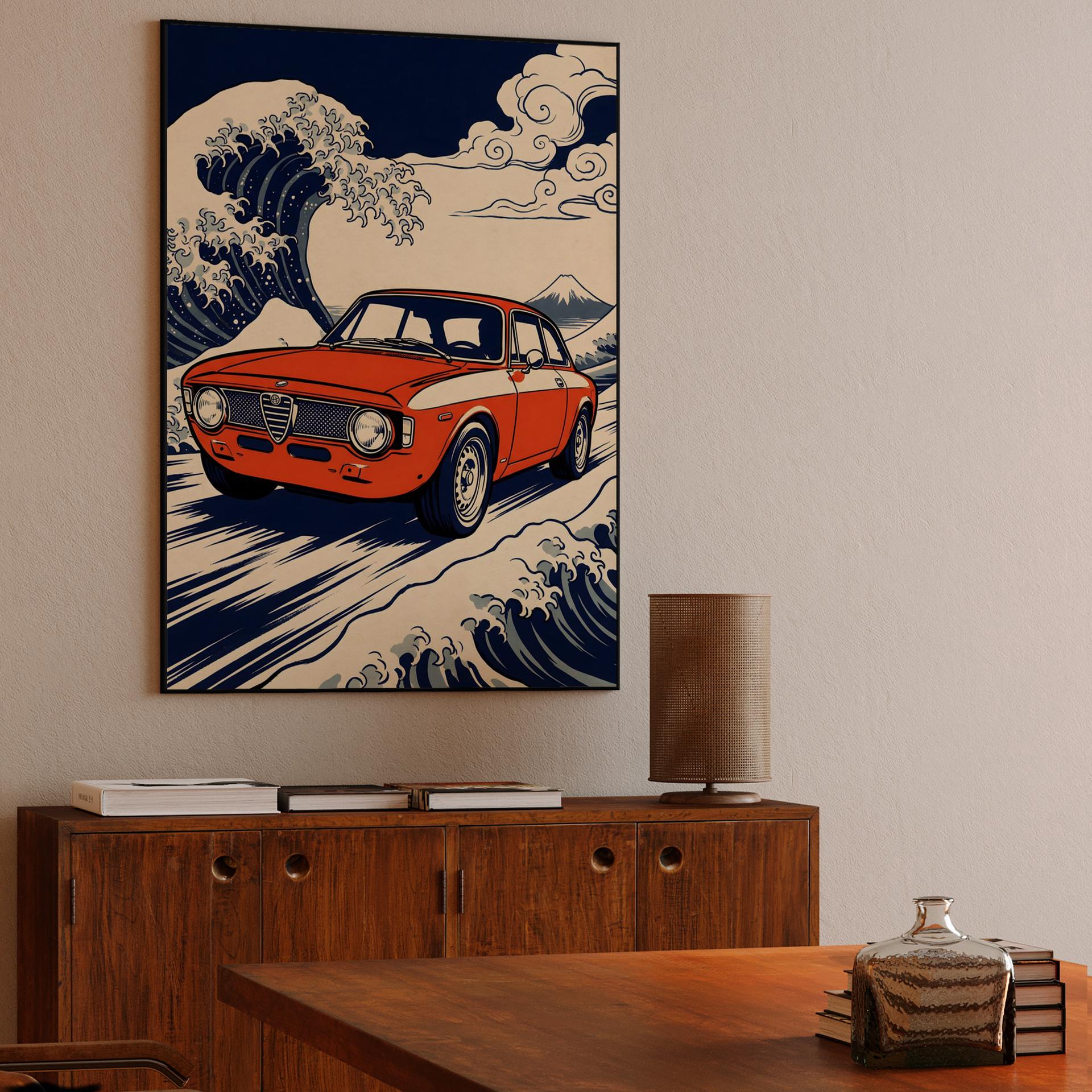 The Great Wave of Alfa Romeo Giulia Sprint GTA