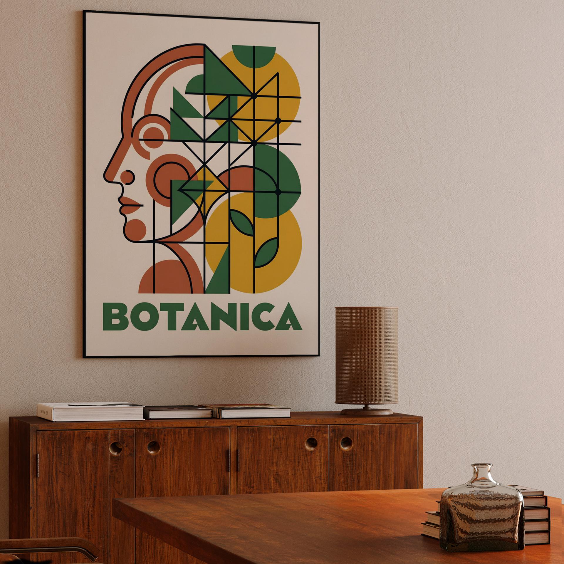 Botanica: A Geometric Fusion of Mind and Nature