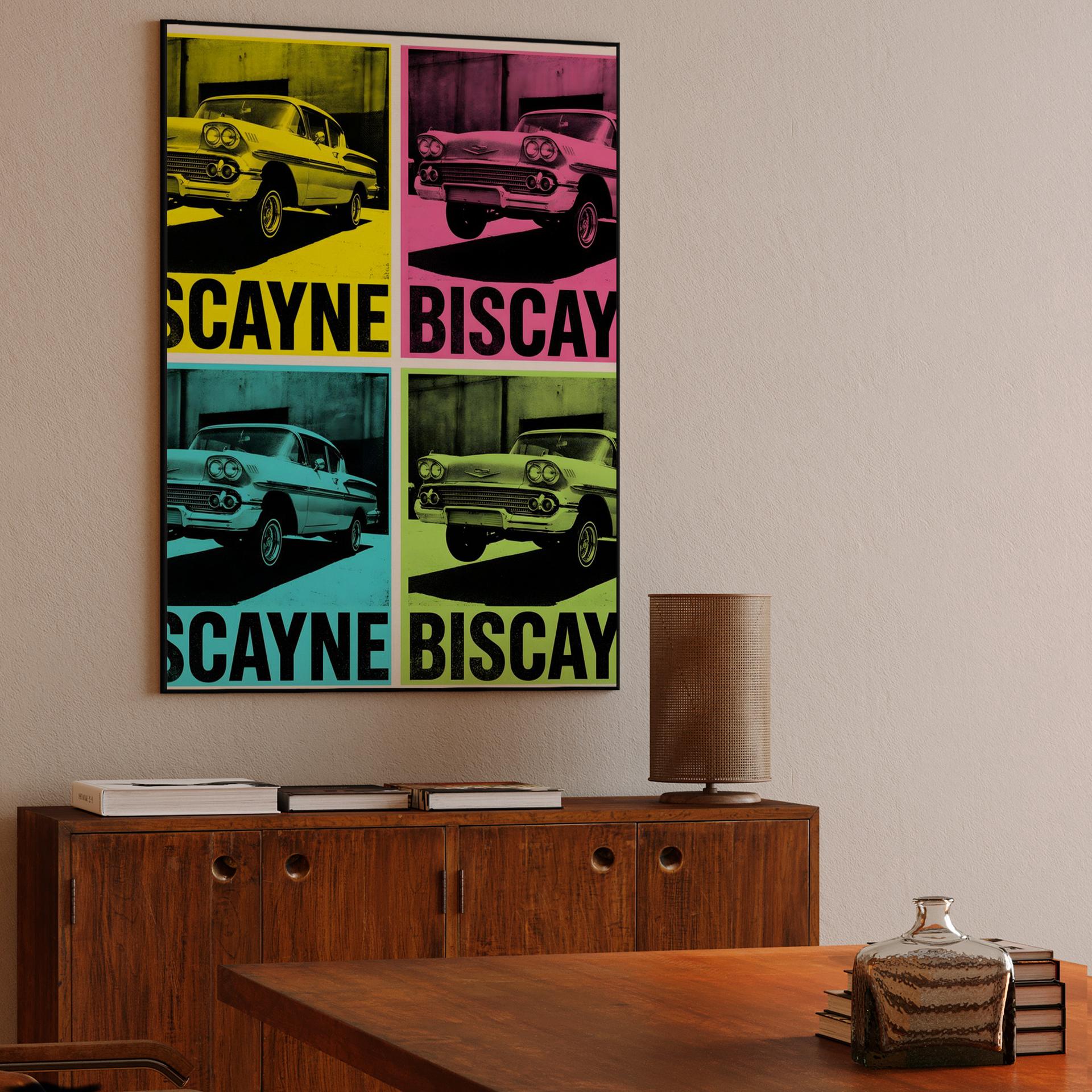 Warhol Style Biscayne Grid