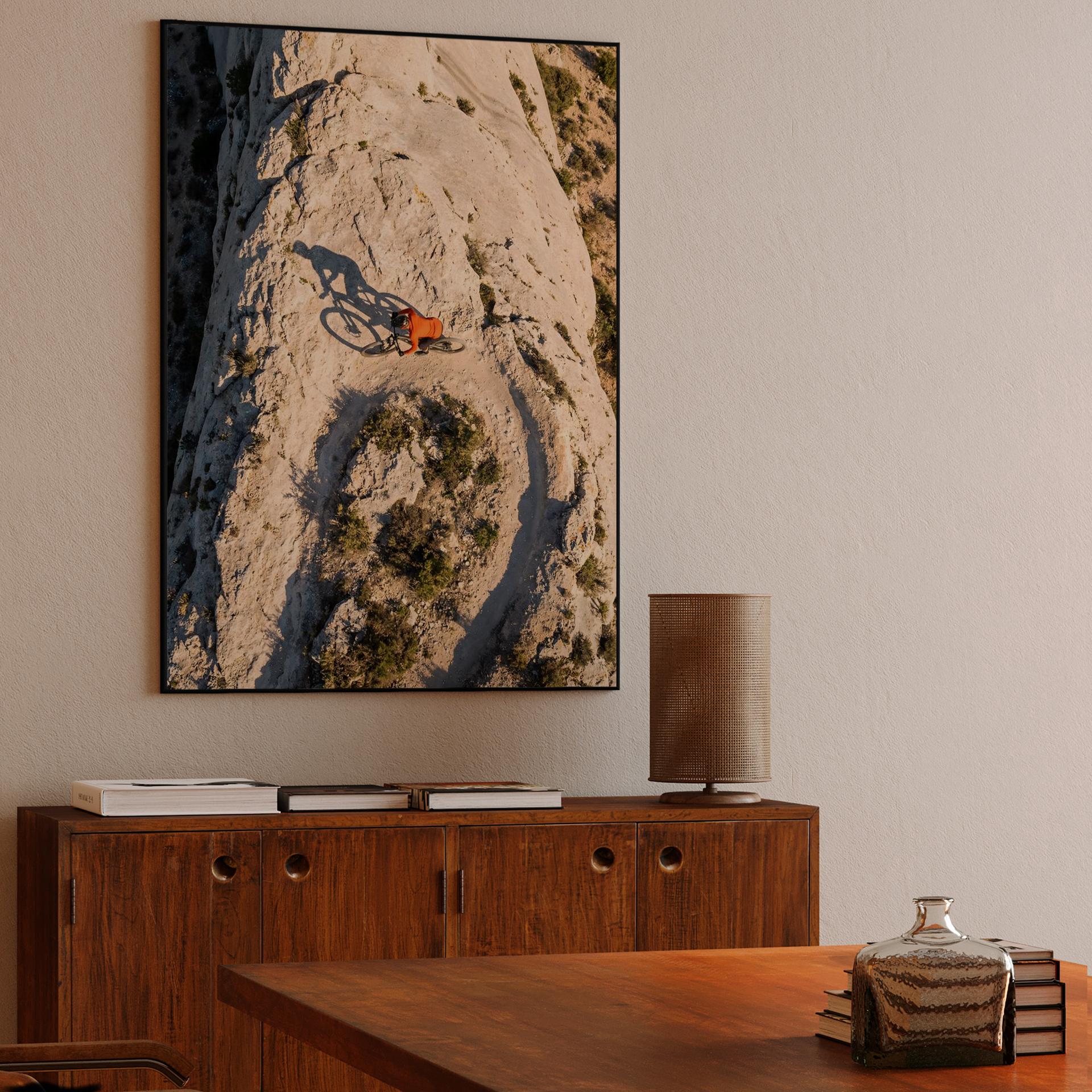 The Narrow Edge: Aerial Mountain Biking on the Ridge