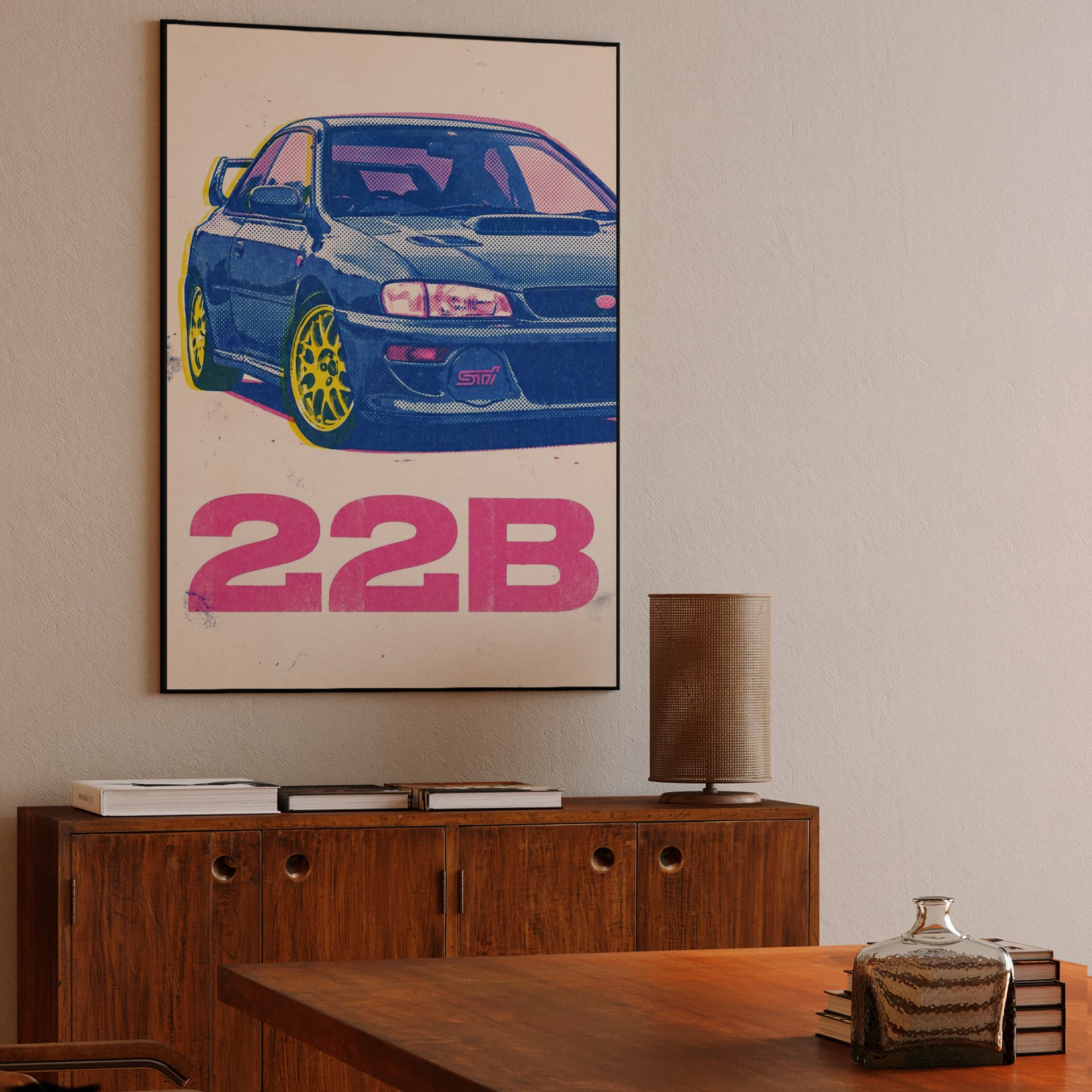 Subaru 22B STi Pop Art Edition