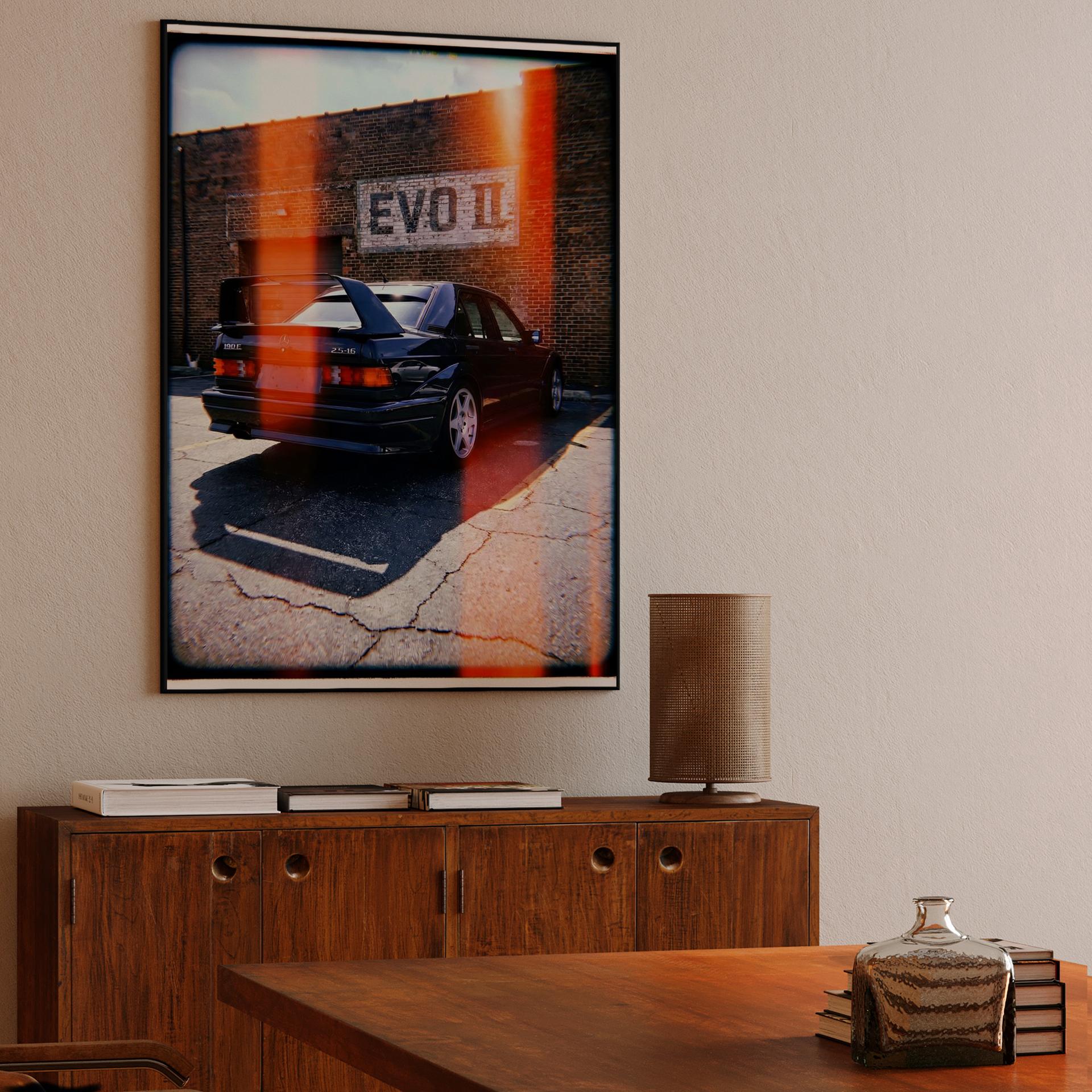 Mercedes 190E Evolution II: Instant Film Classic