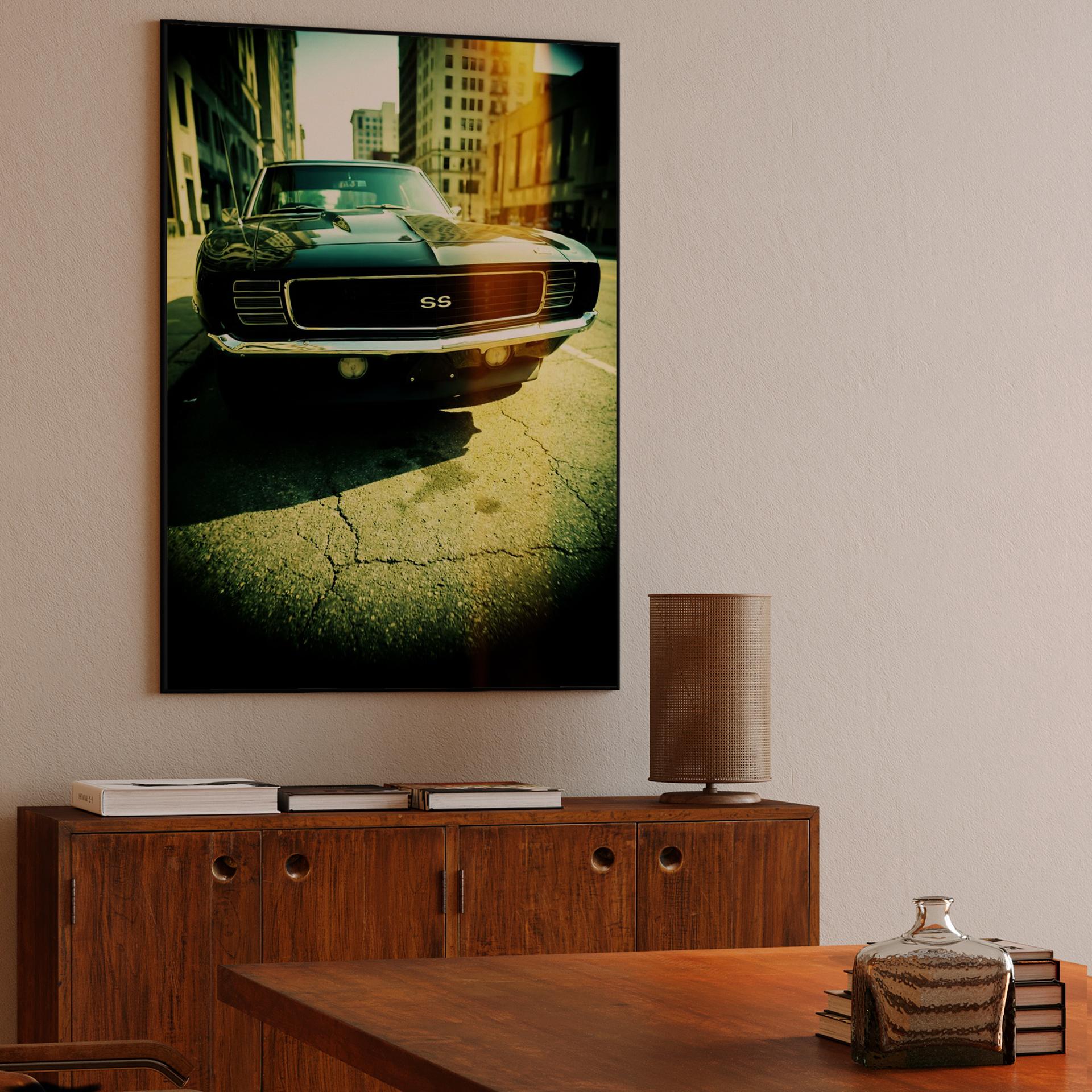 Camaro SS Sun-Drenched Street Scene