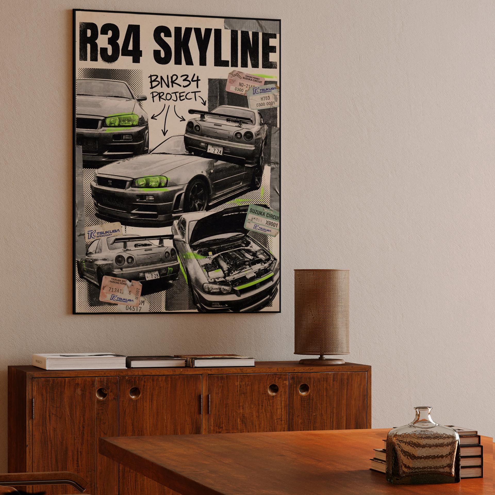 BNR34 Project Tuner Collage