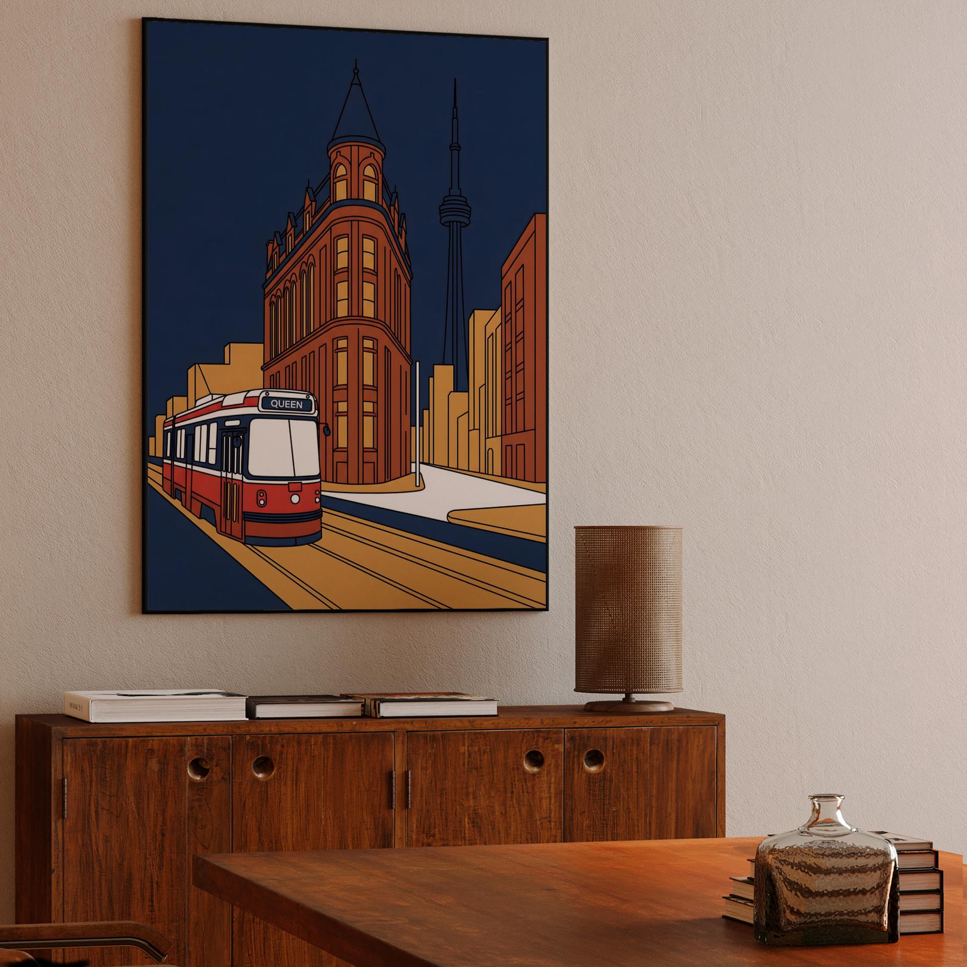 Toronto Urban Transit: Gooderham and CN Tower