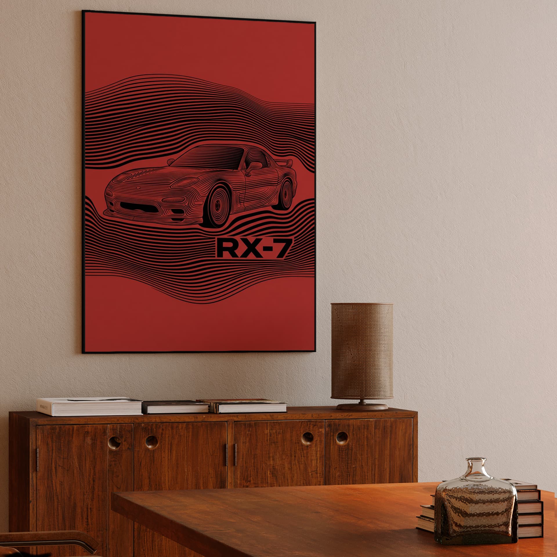 RX-7 Aerodynamic Flow