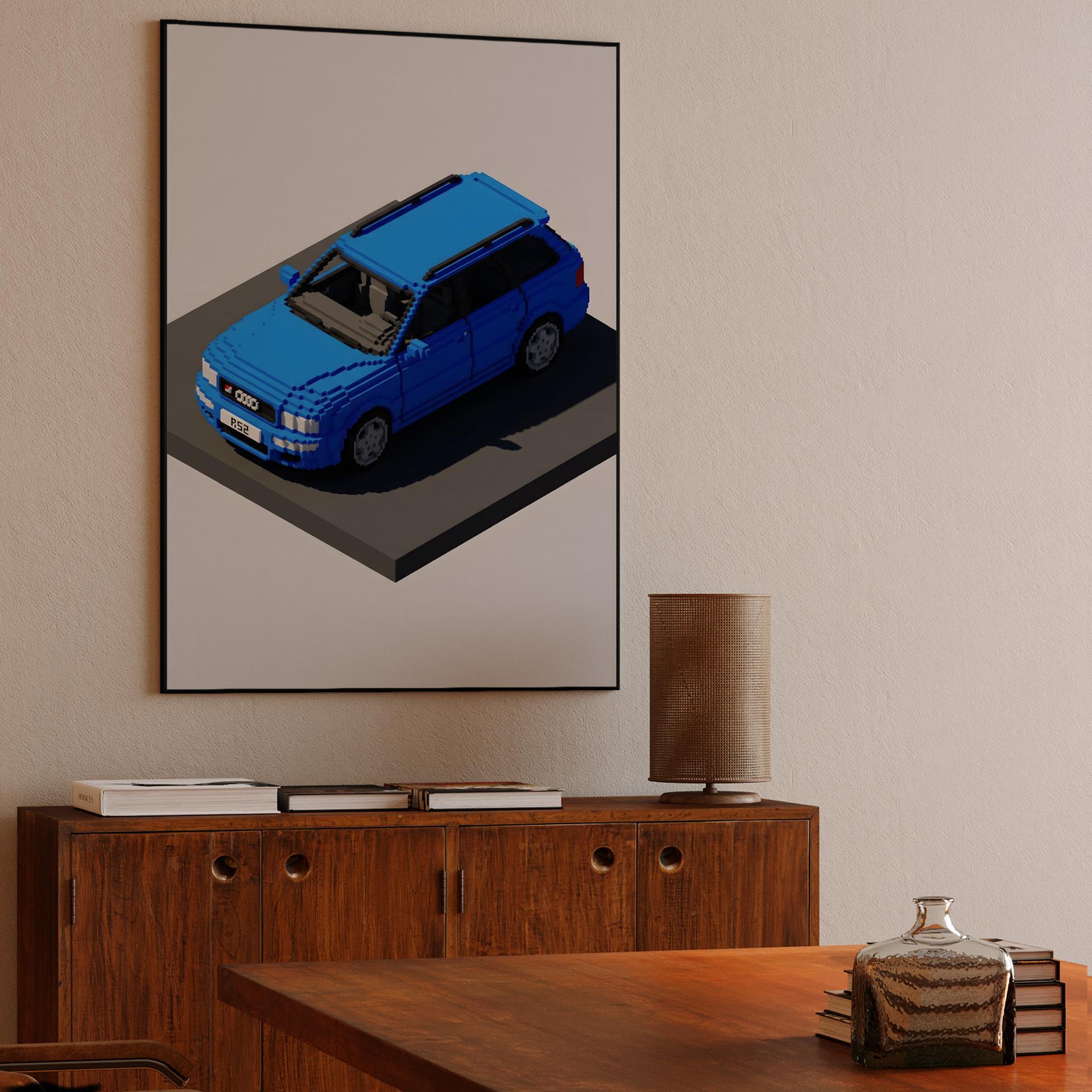 Audi RS2 Avant: Voxel Performance Wagon