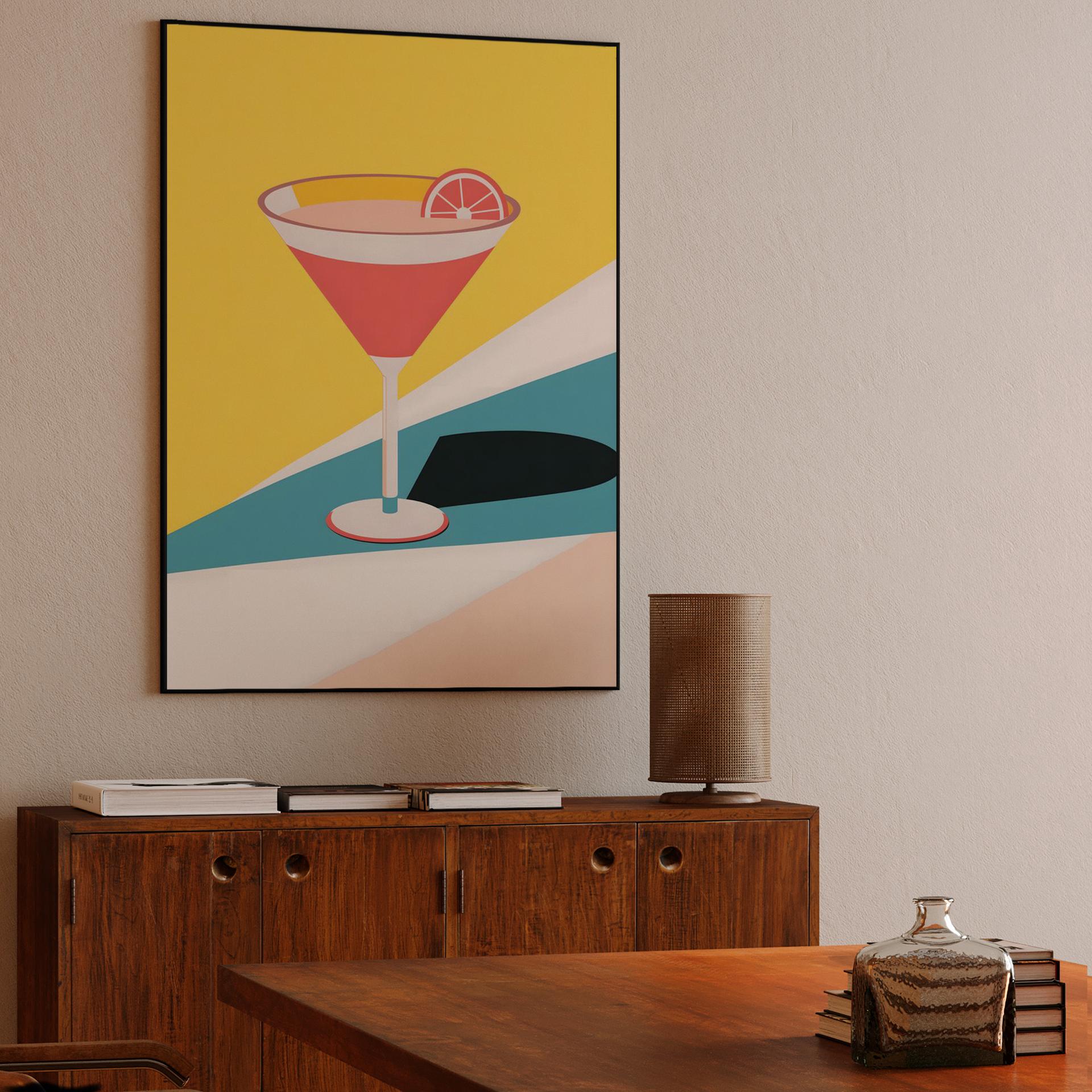 Minimalist Pink Martini