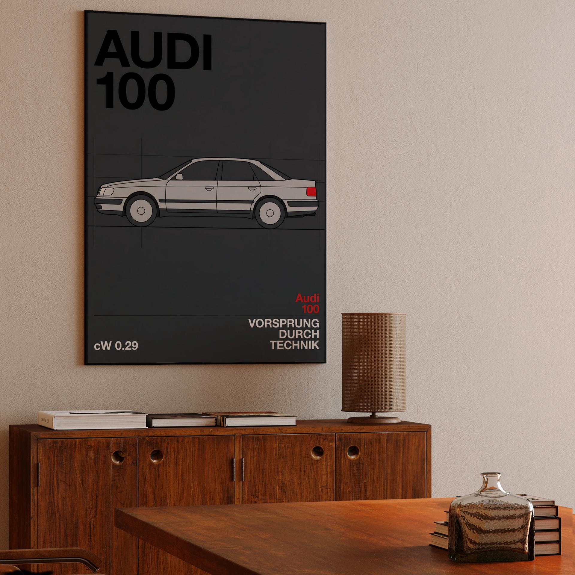 Audi 100 Technical Profile: Vorsprung Durch Technik