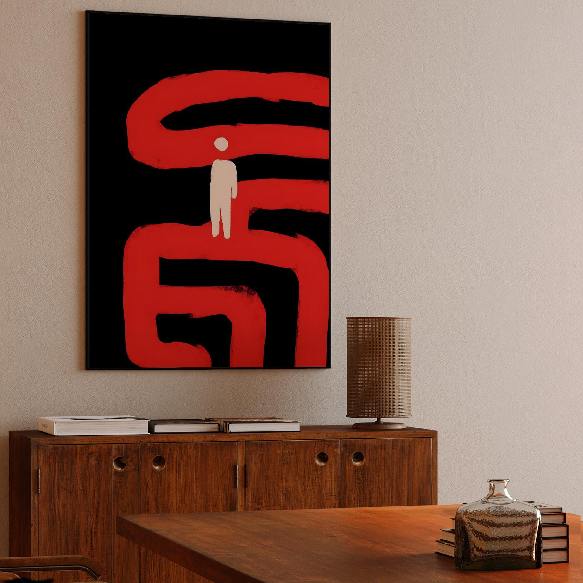 The Red Maze Journey