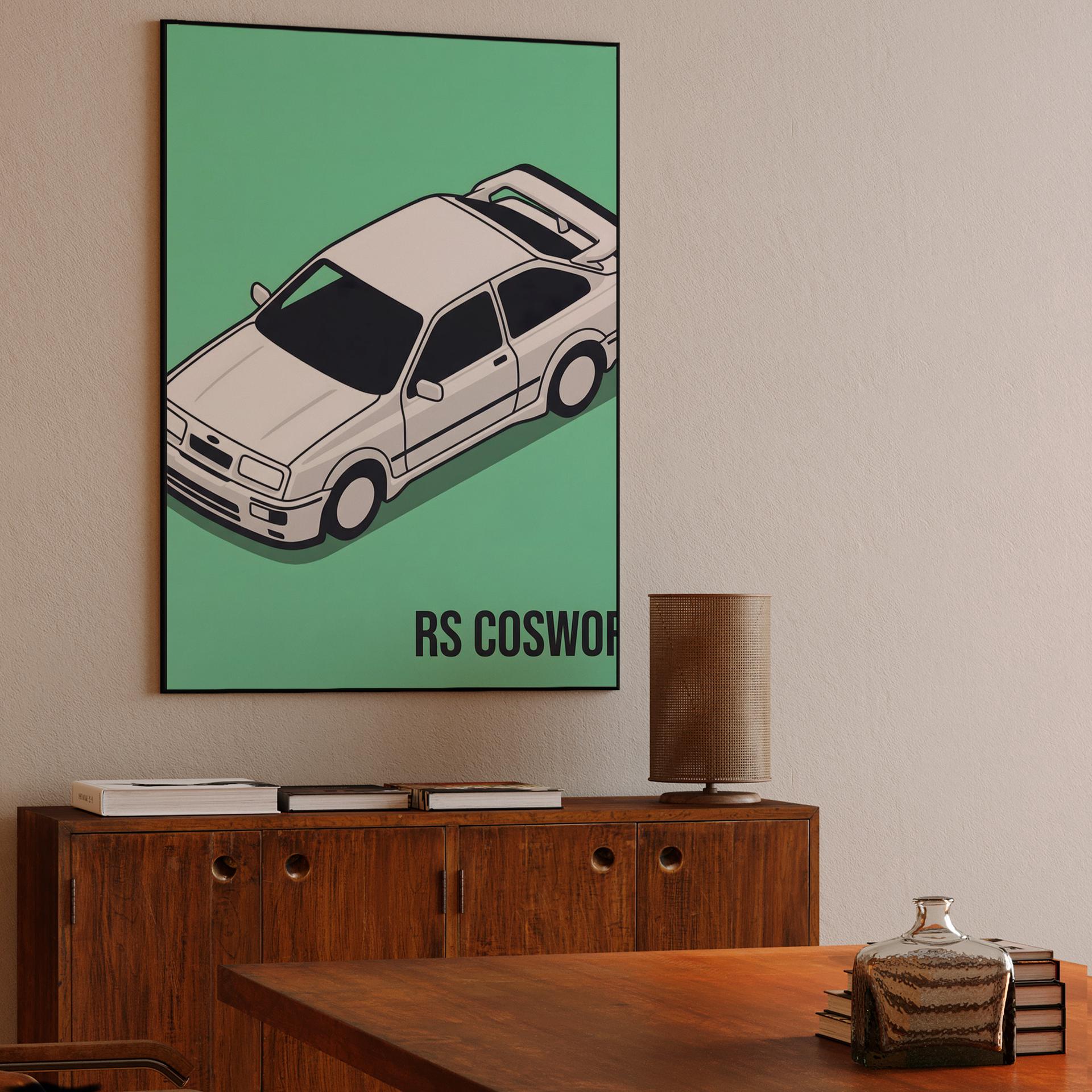 Ford Sierra RS Cosworth Isometric Mint