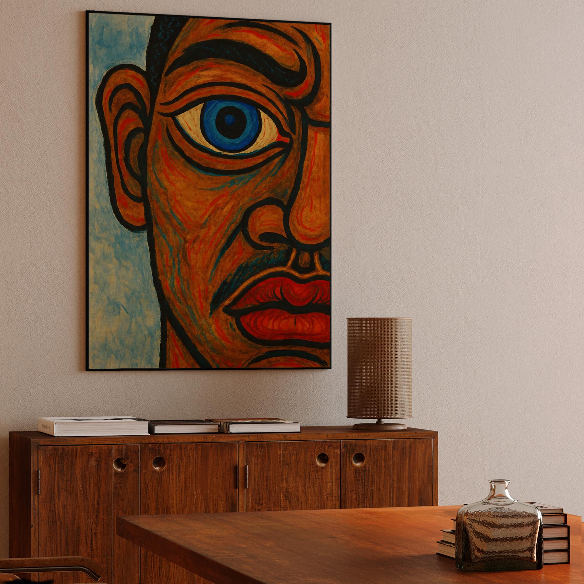 Vivid Expressionist Gaze