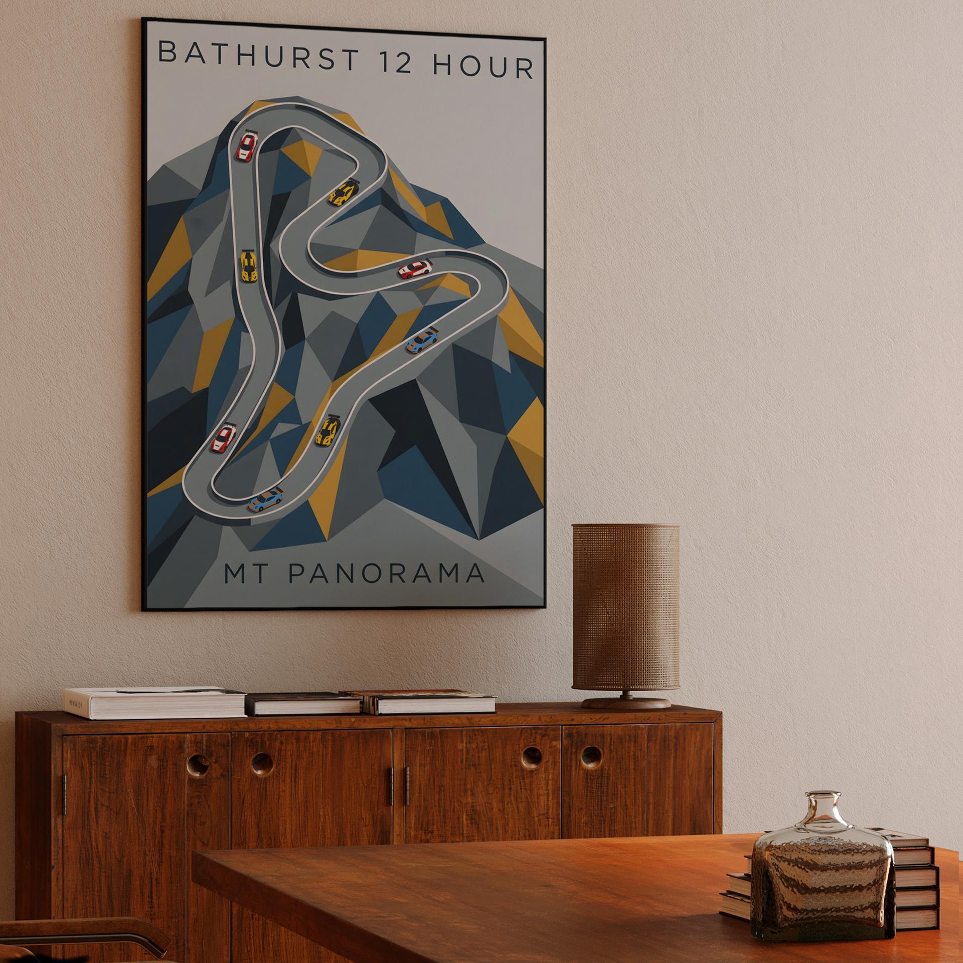 Bathurst 12h: Mount Panorama Geometric Elevation