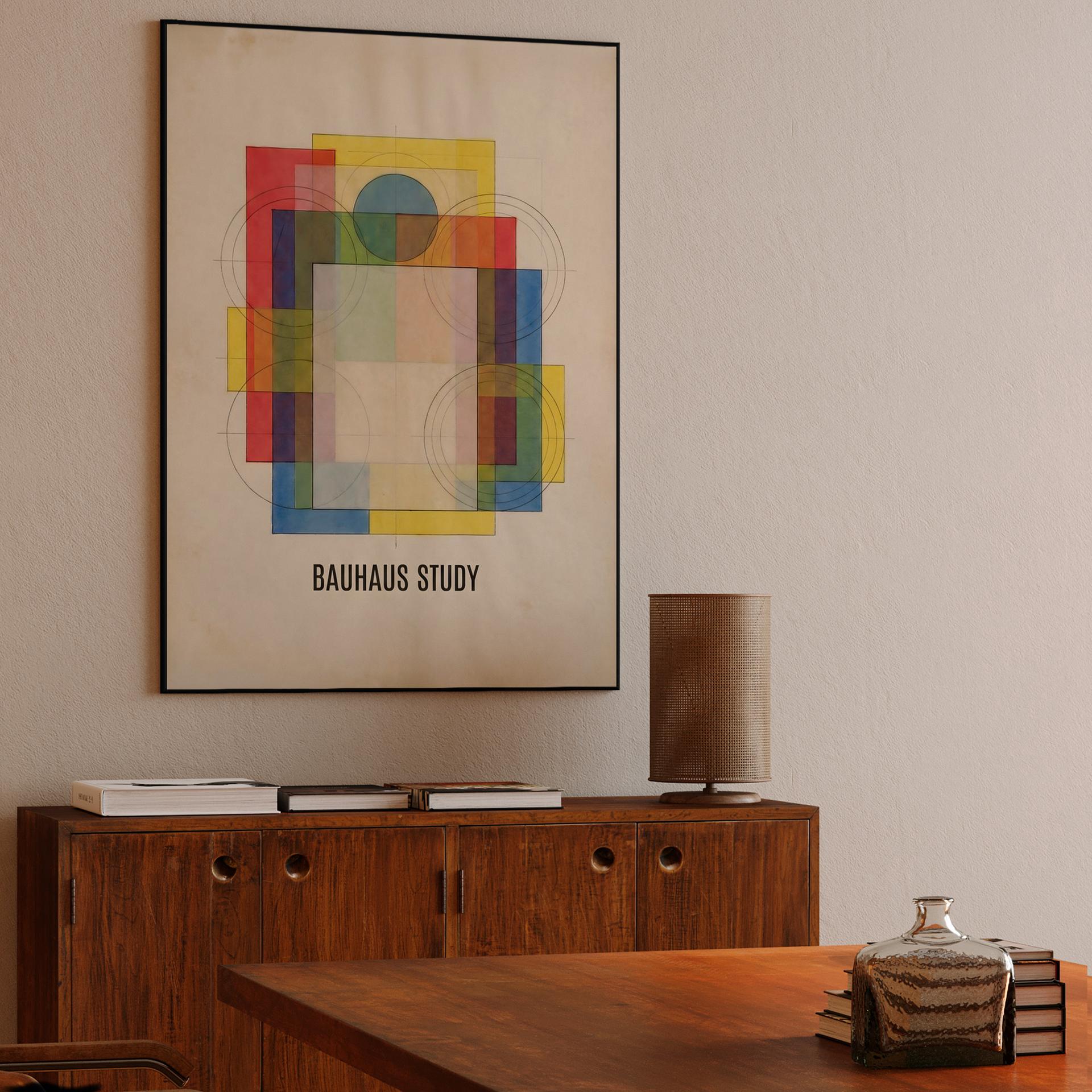 Bauhaus Study: Geometric Primary Forms