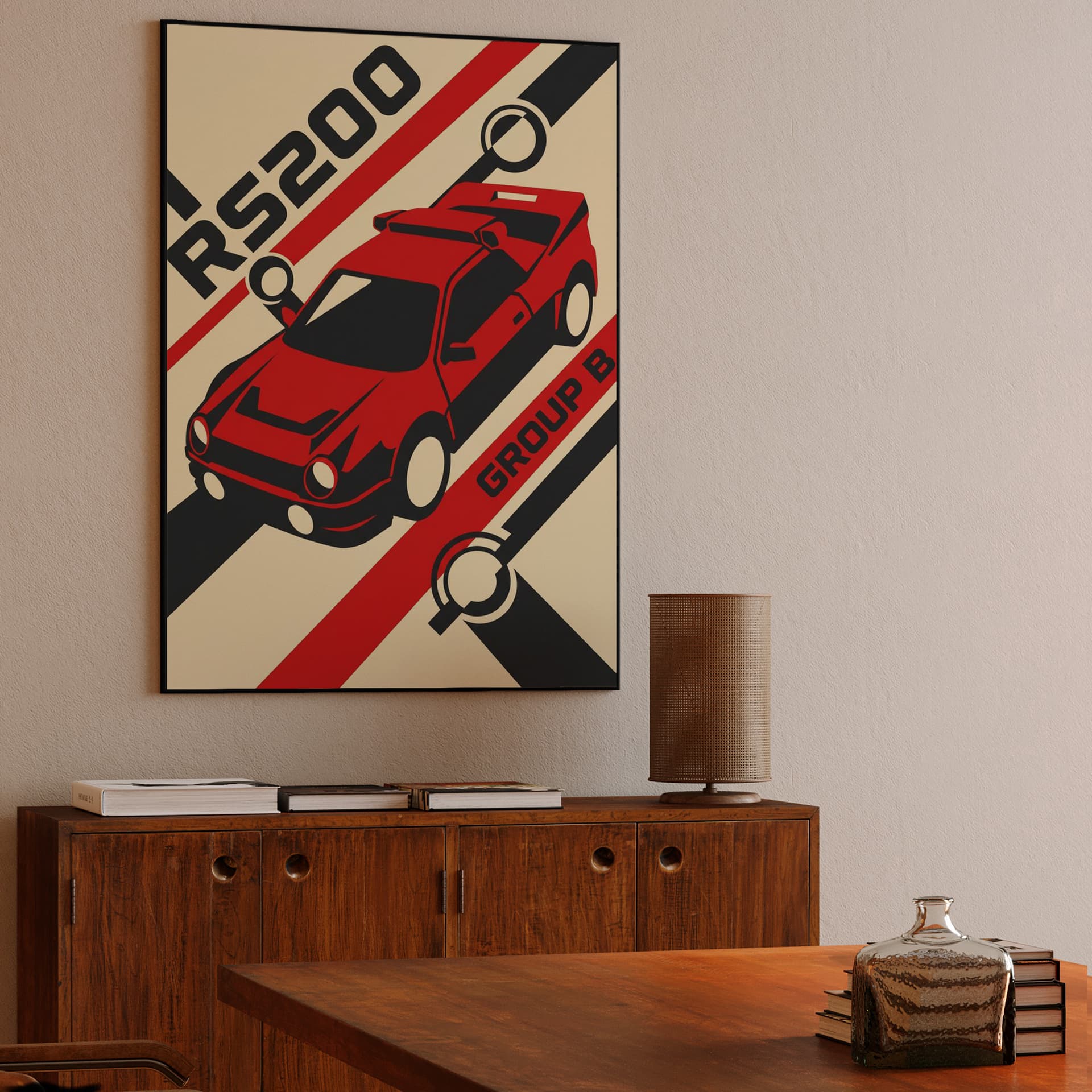 Ford RS200 Group B Rally Graphic