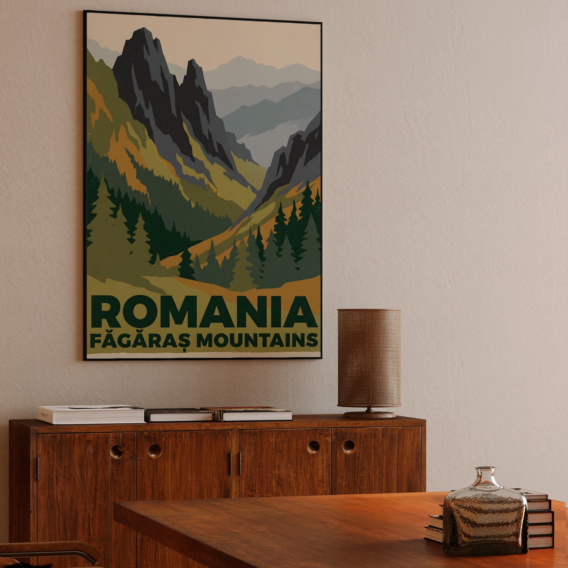 Romania: Făgăraș Mountains Alpine Valley