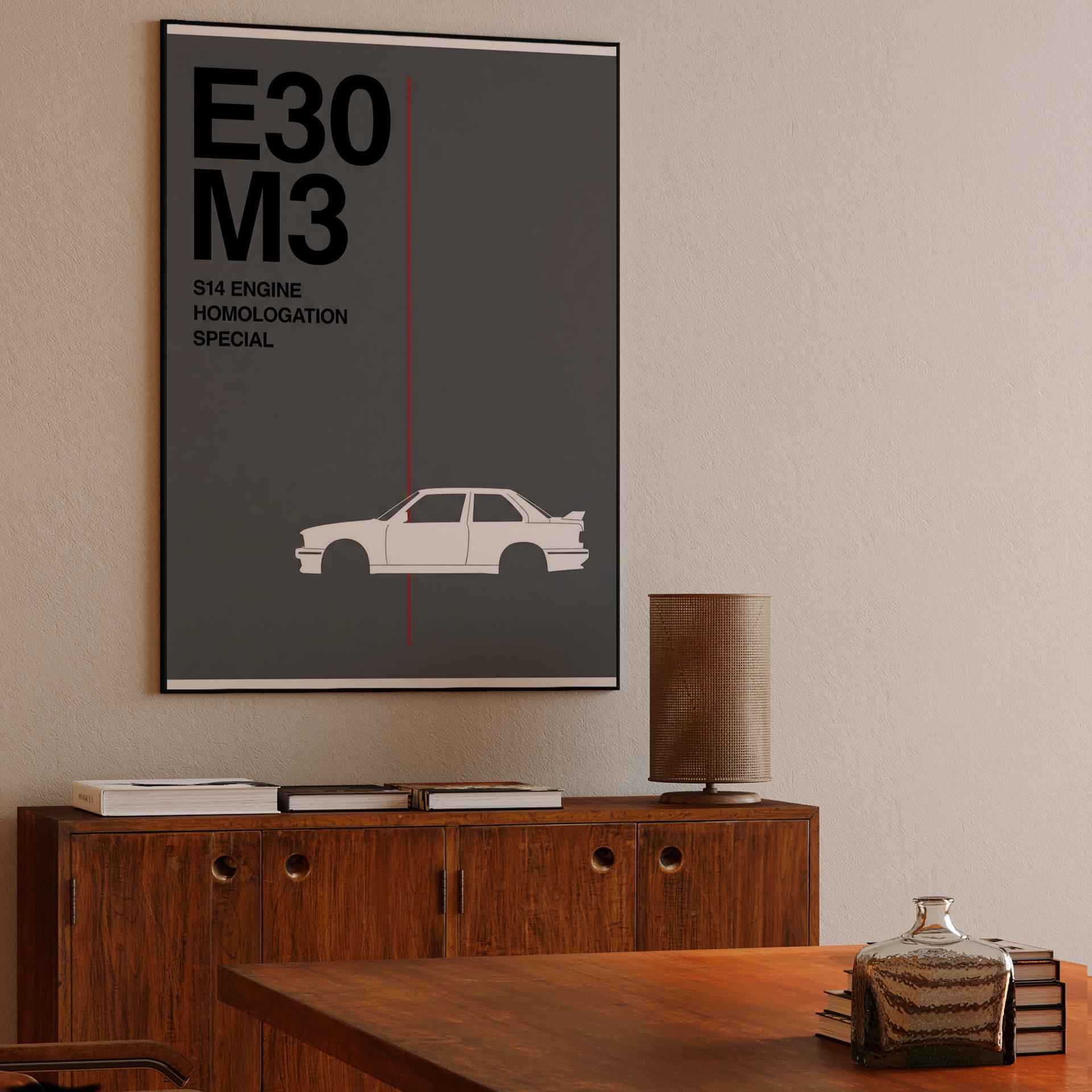 BMW E30 M3 Homologation Special Graphic