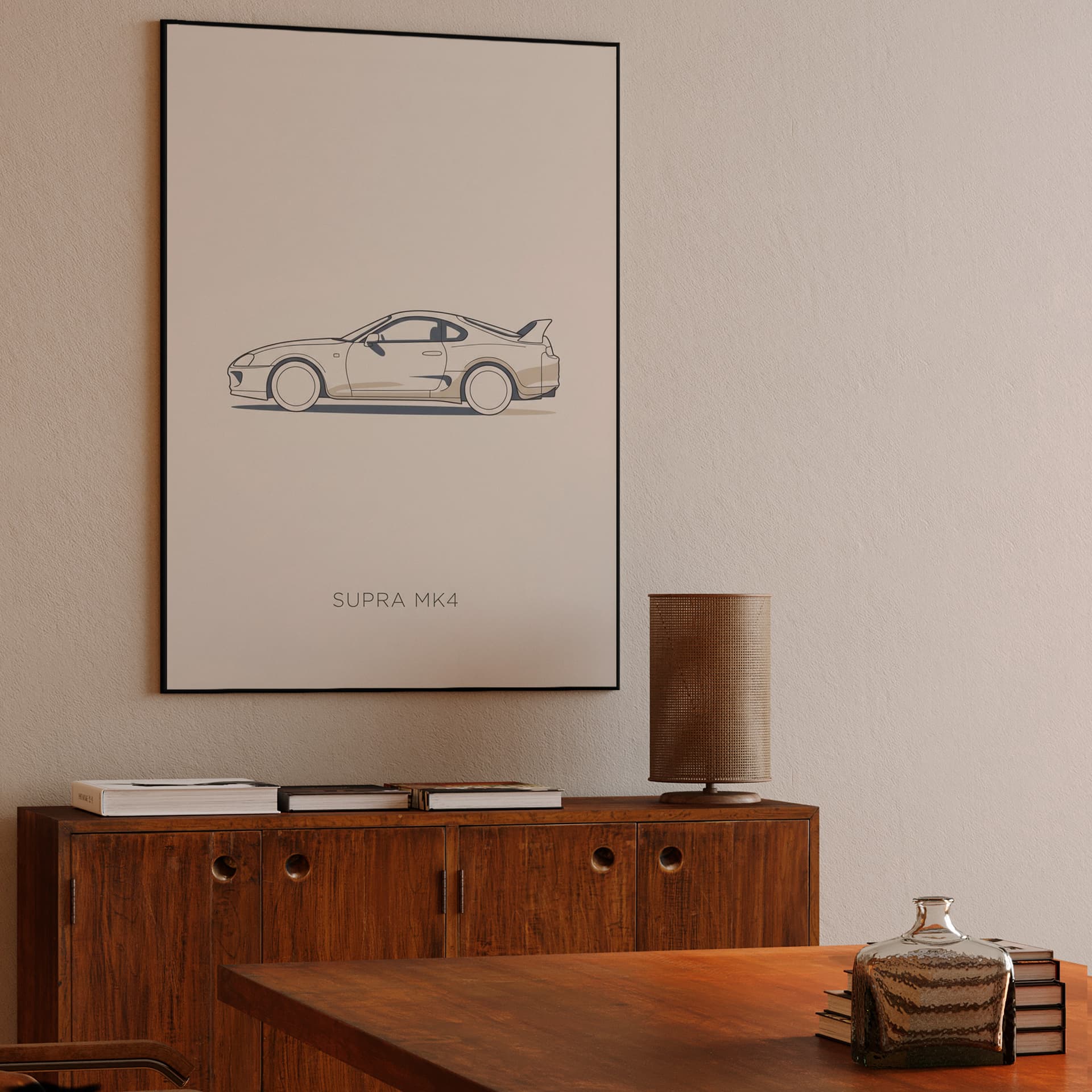 Supra MK4 Minimalist Profile