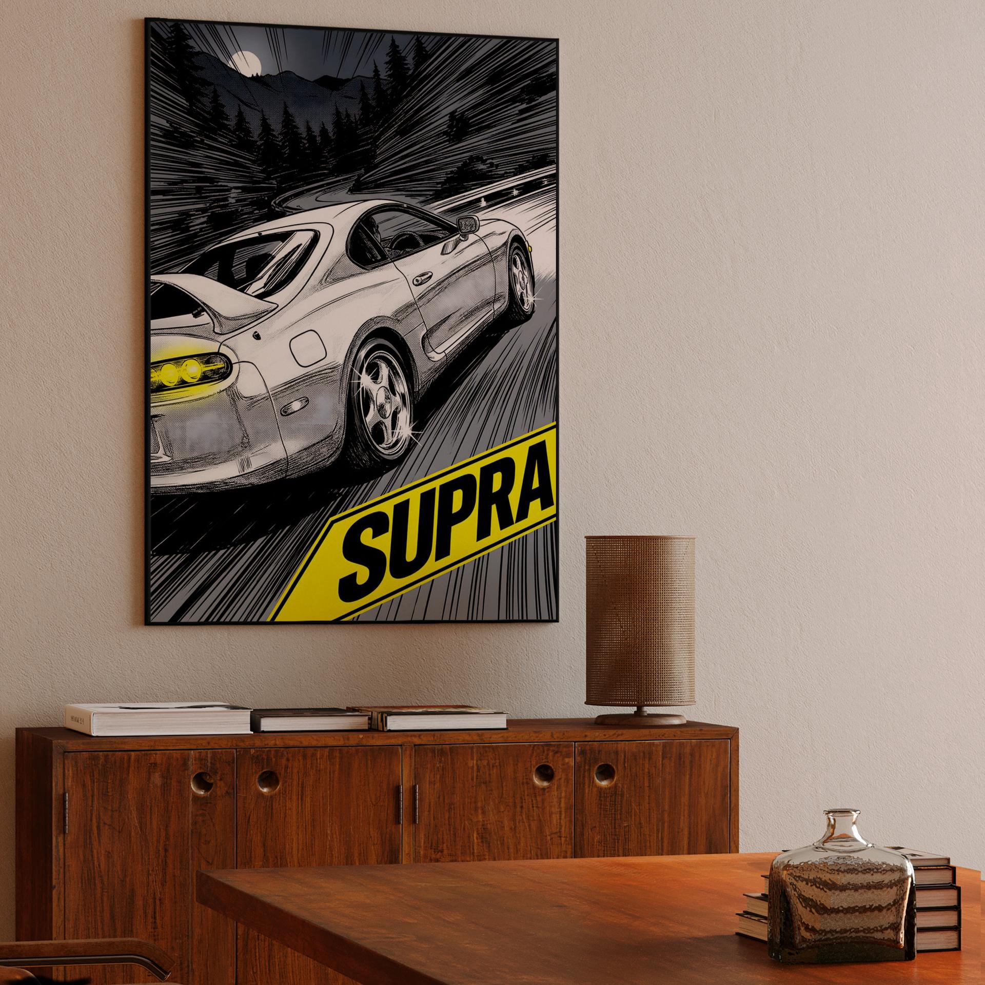 Toyota Supra A80 Manga Night Run