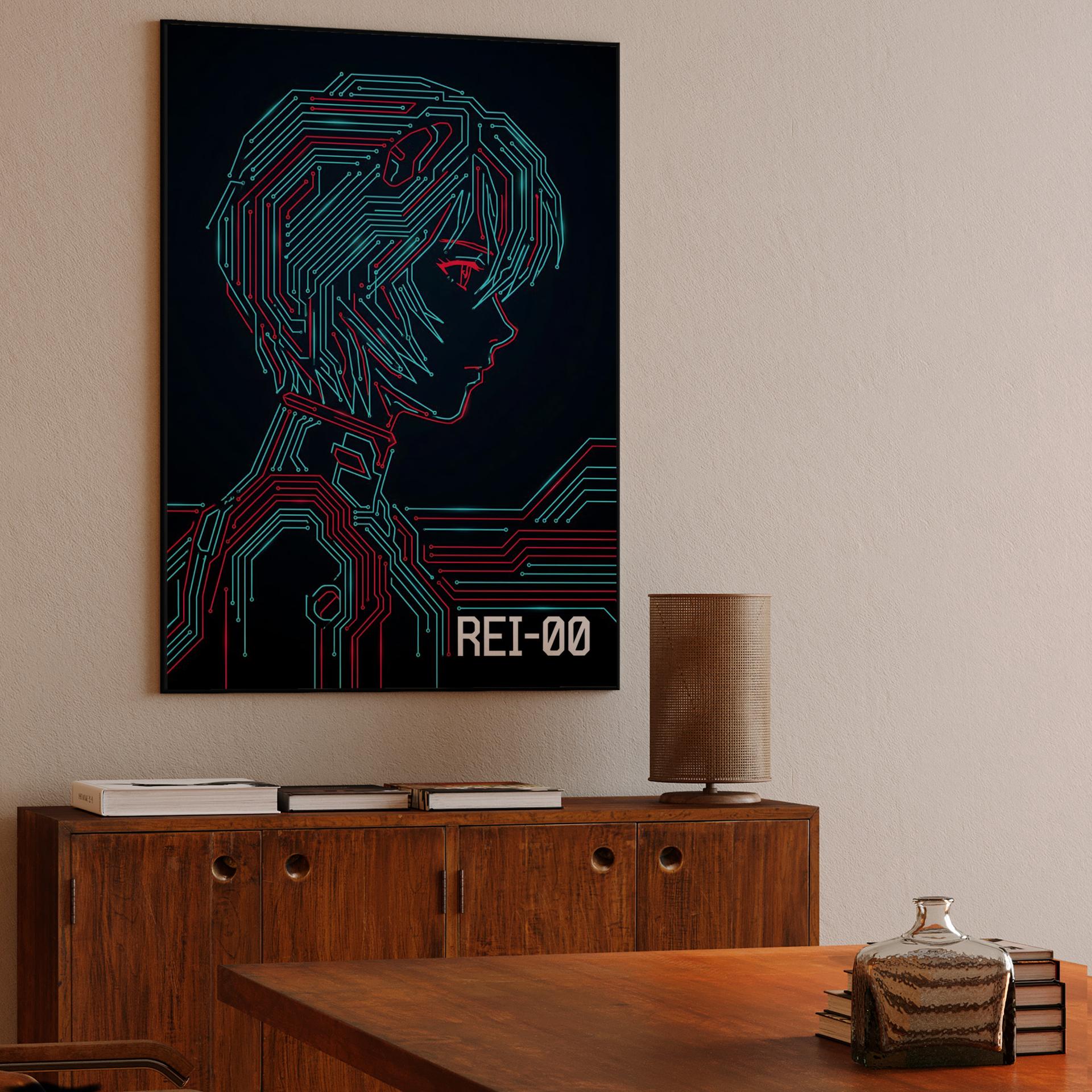 Rei Ayanami: Cybernetic Circuitry