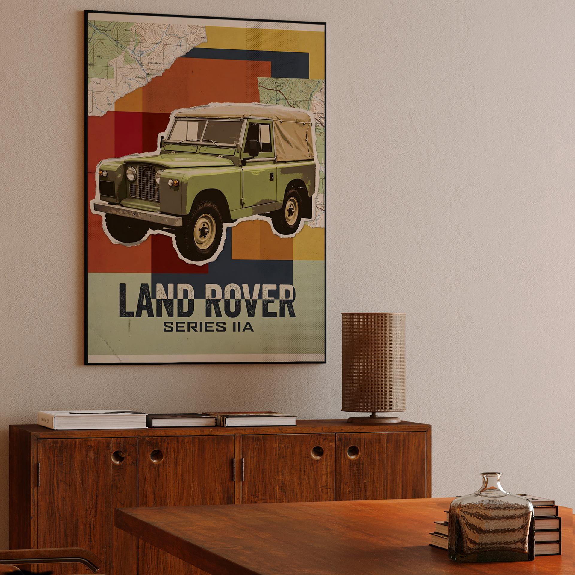 Land Rover Series IIA Adventure Collage