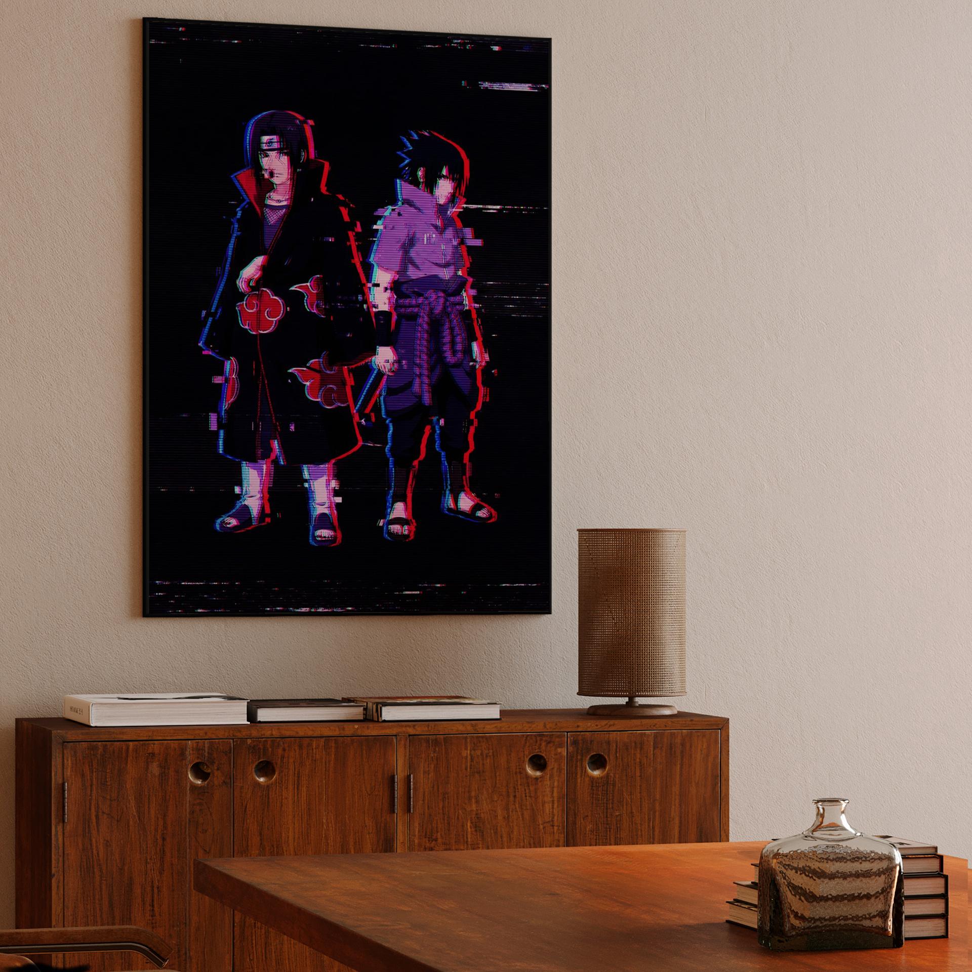 Uchiha Brothers Glitch Reality