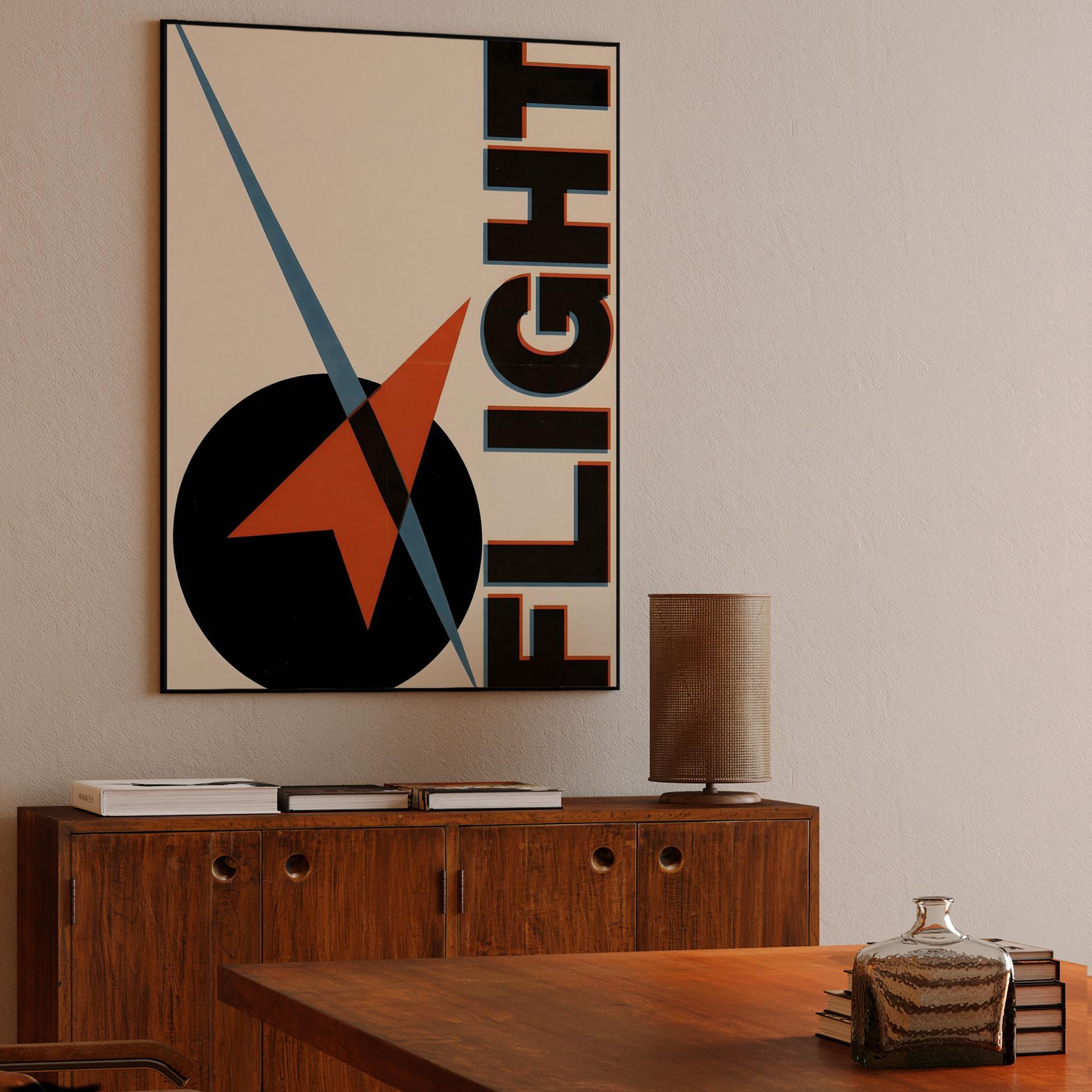 Flight of the Avant-Garde: Constructivist Aviation Poster