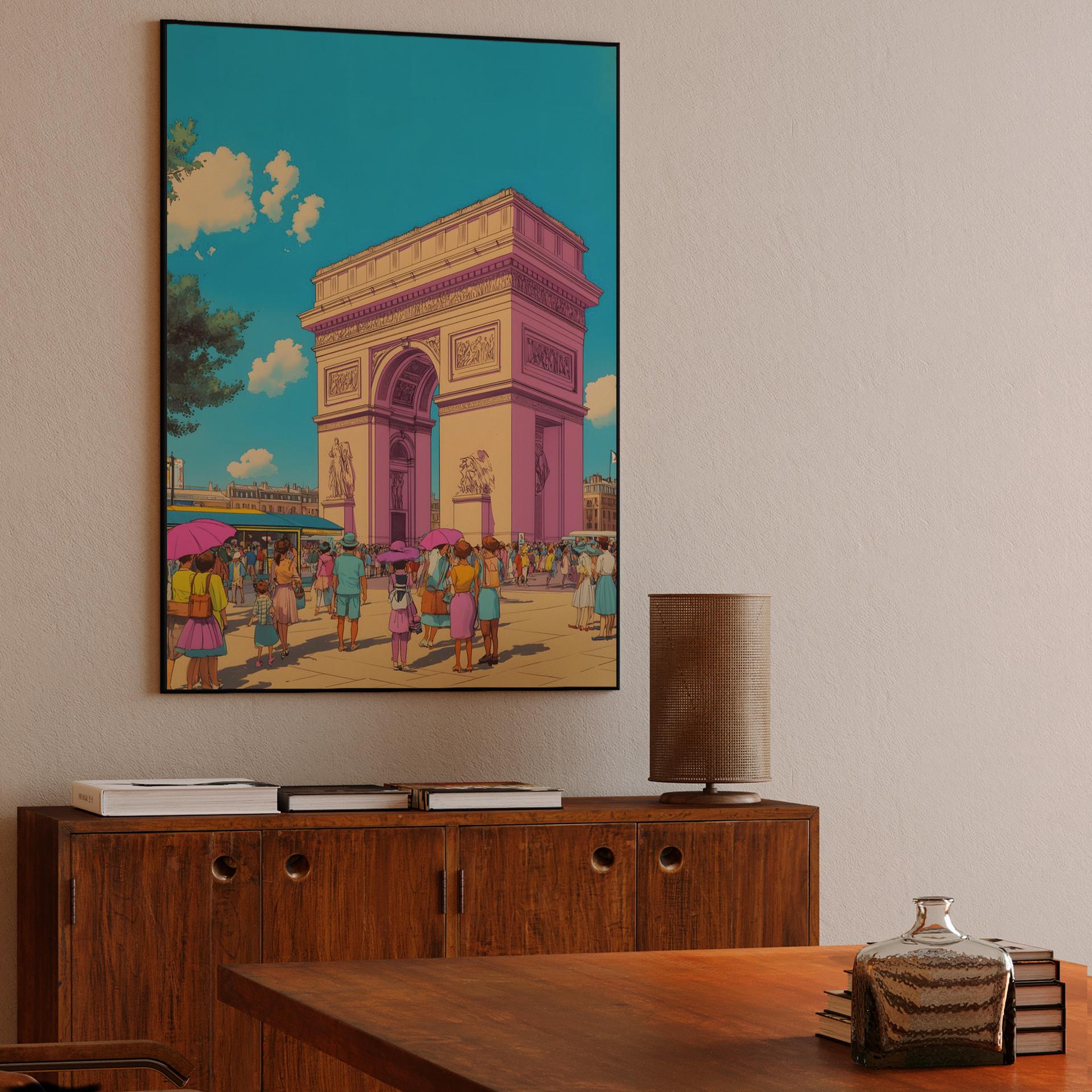 Sunny Arc de Triomphe