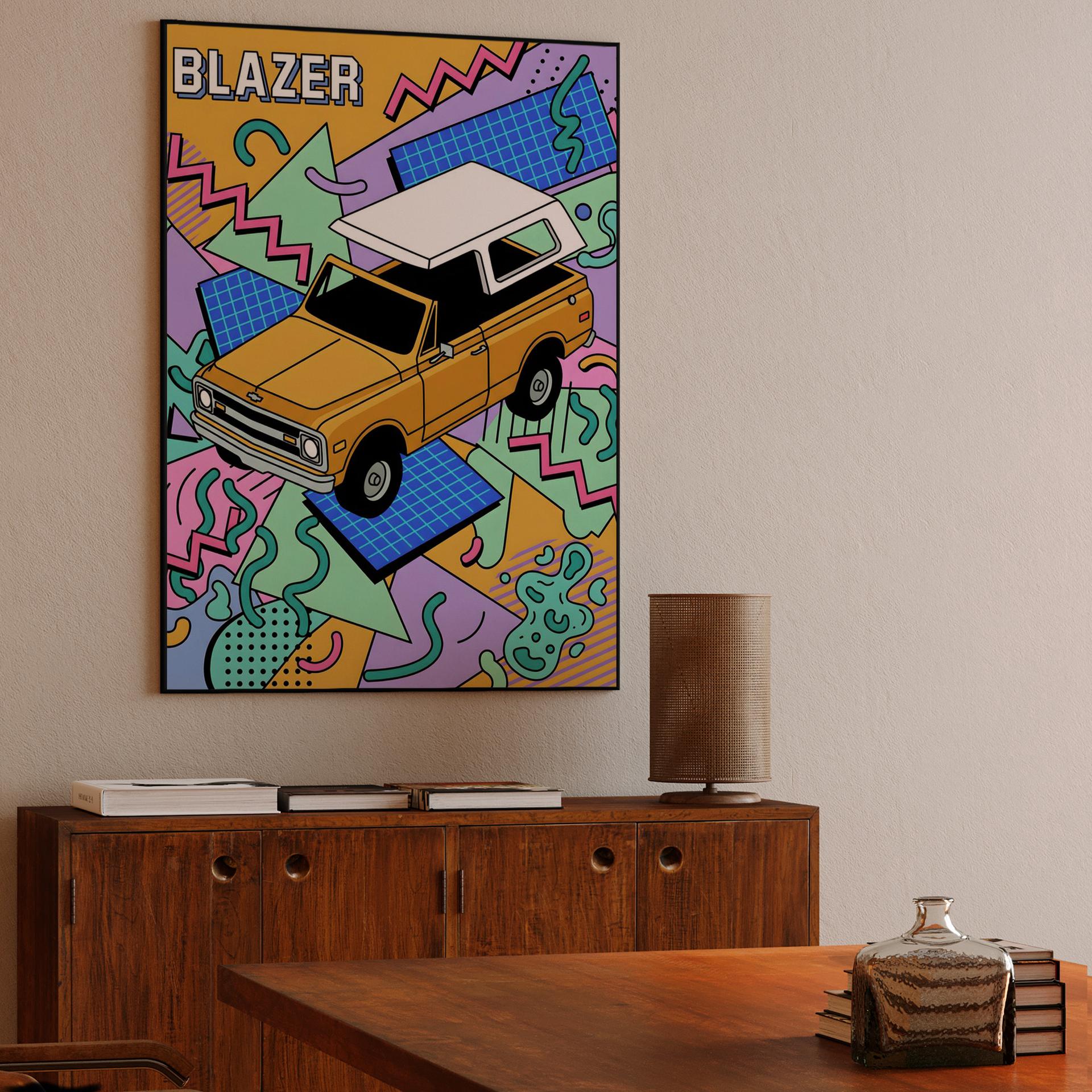 K5 Blazer: Memphis Style Retro Pop