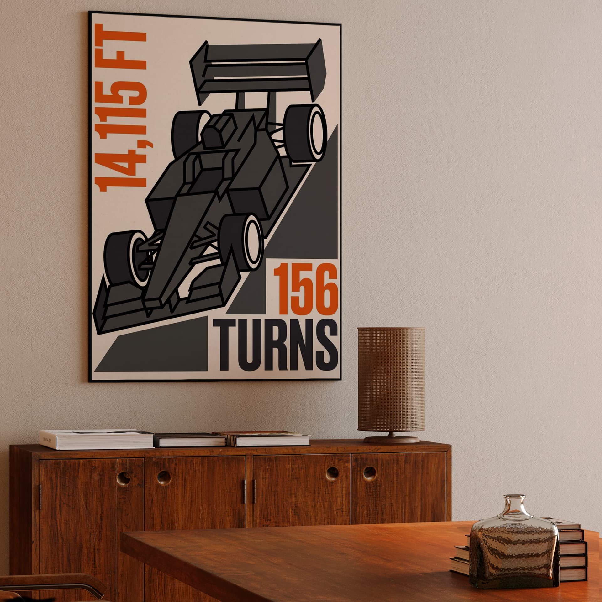 Volkswagen I.D. R Pikes Peak 156 Turns Poster