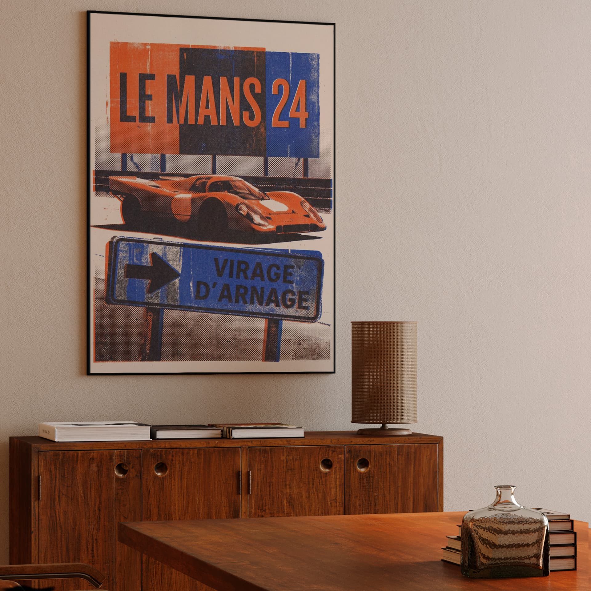 Le Mans 24h: Virage d'Arnage Porsche 917