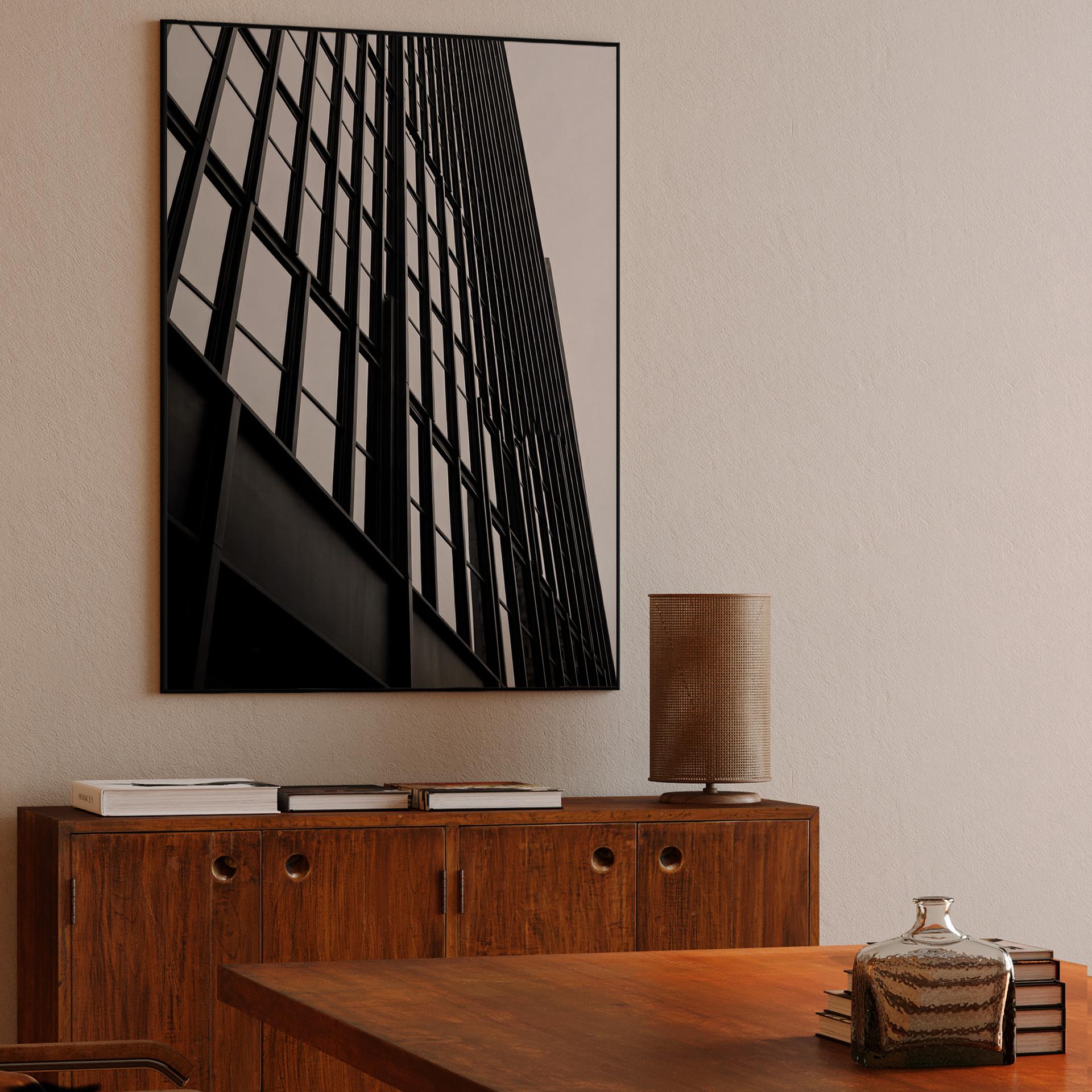 Modernist Monolith: Chicago High-Rise Perspective