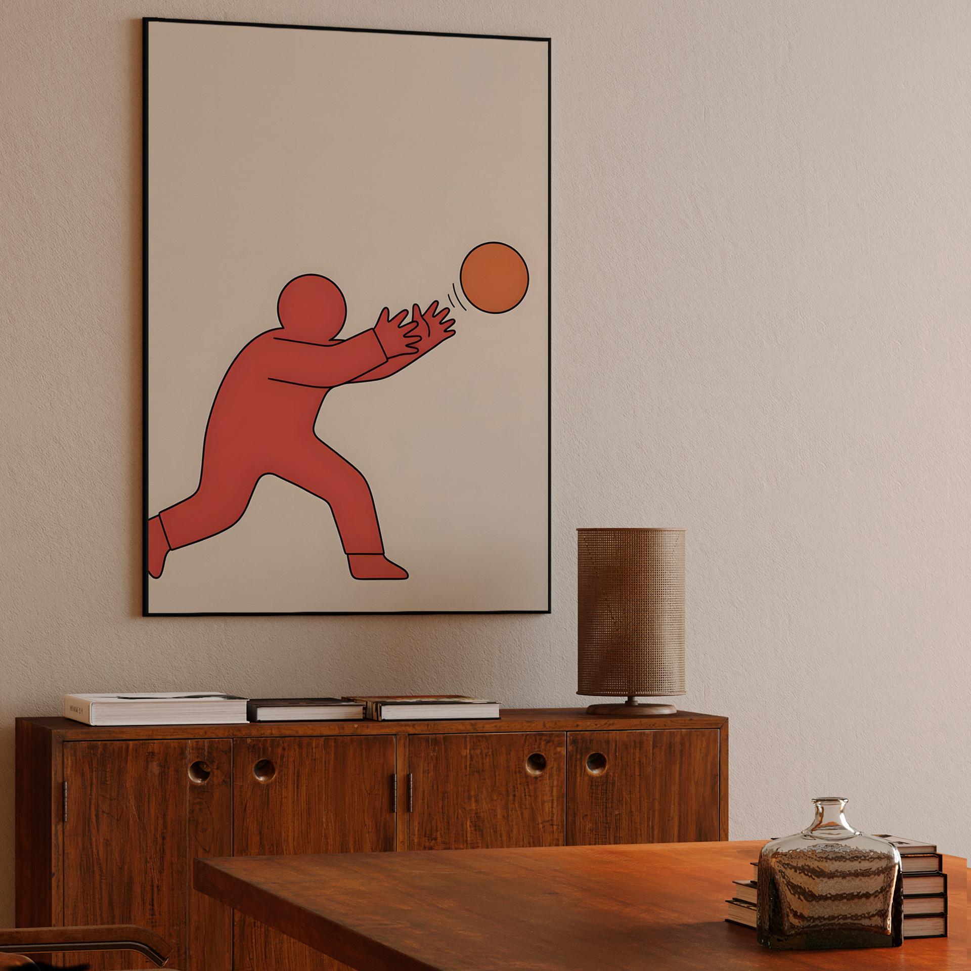 Minimalist Ball Player