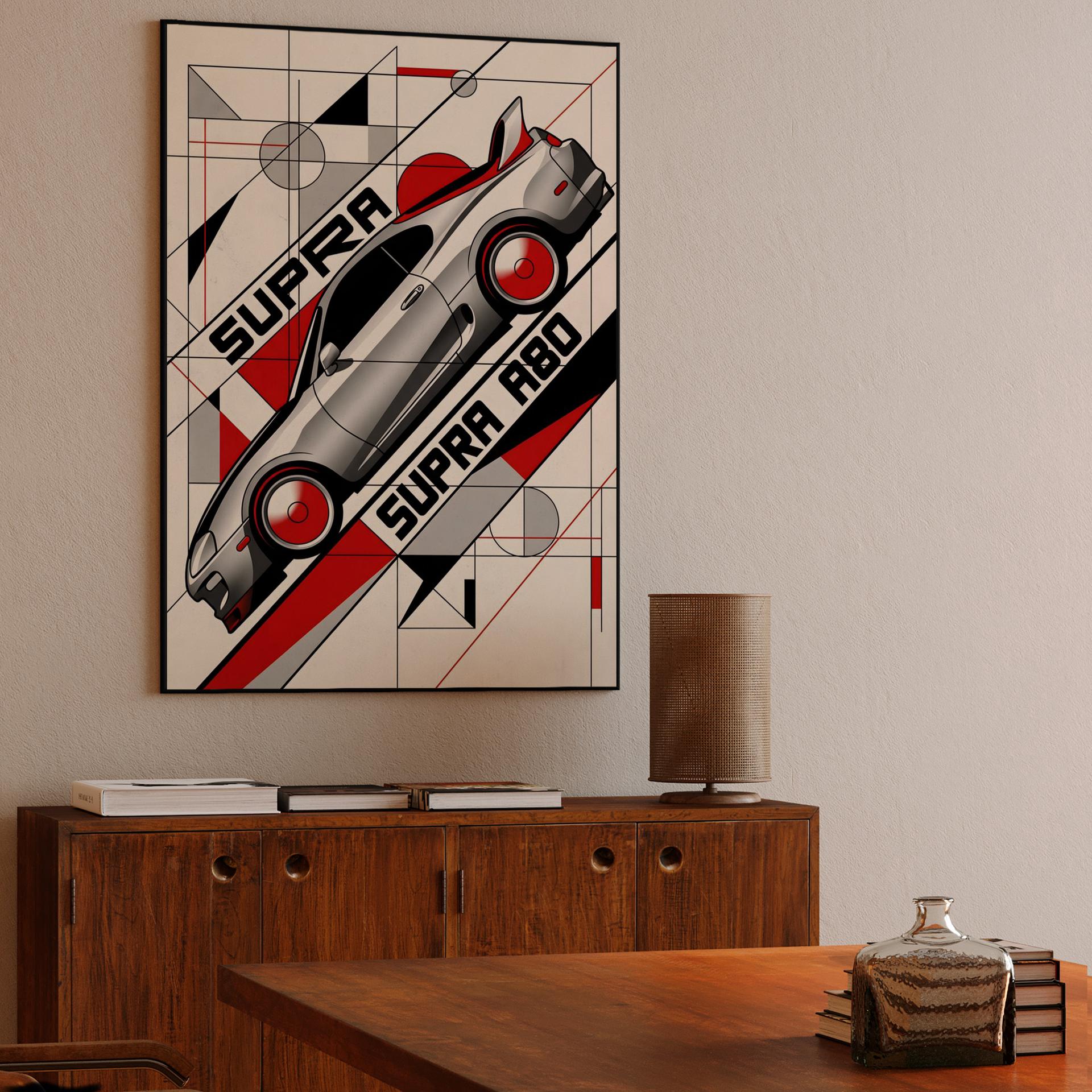 Supra A80: Constructivist Geometric Study