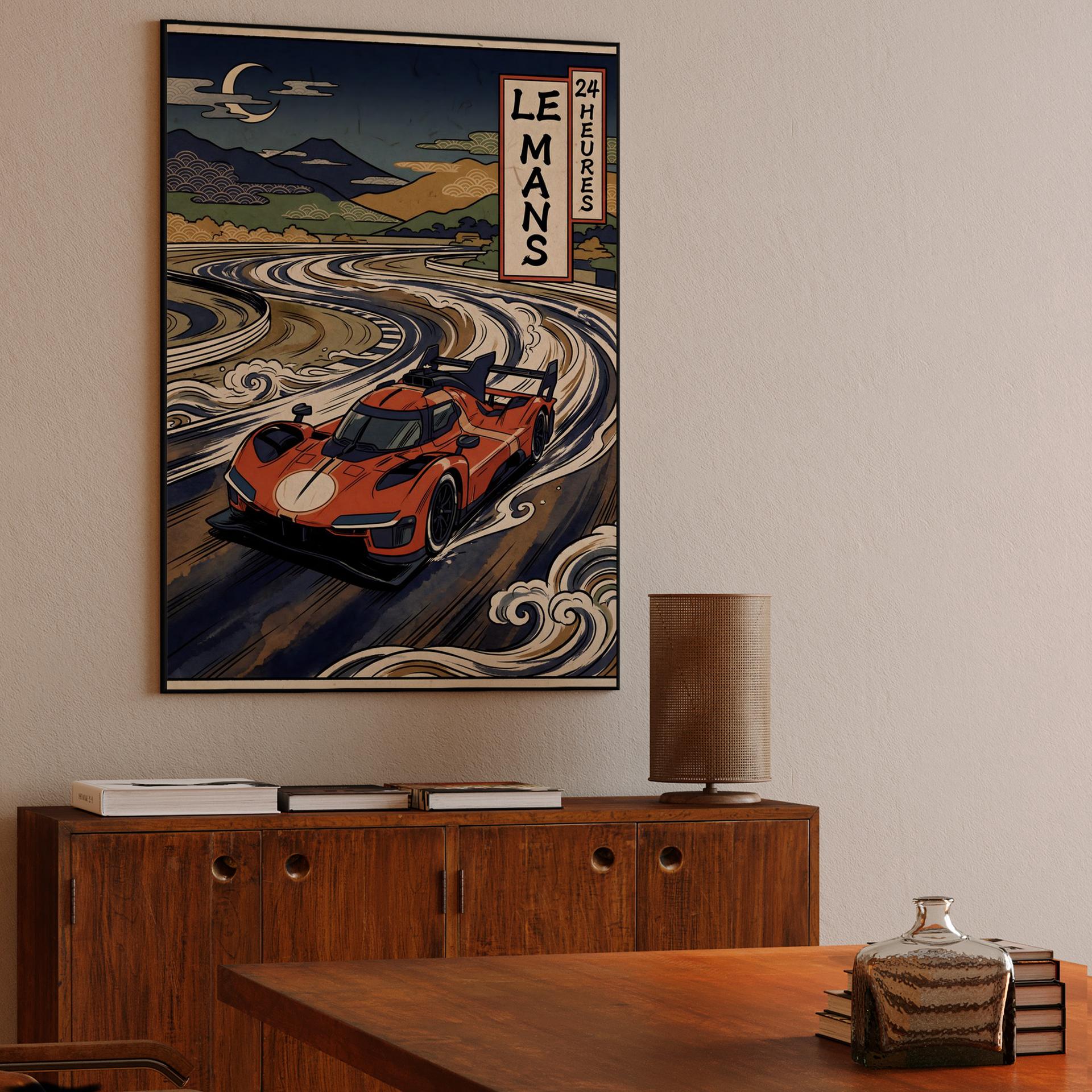 Le Mans 24h: Ukiyo-e Hypercar Flow