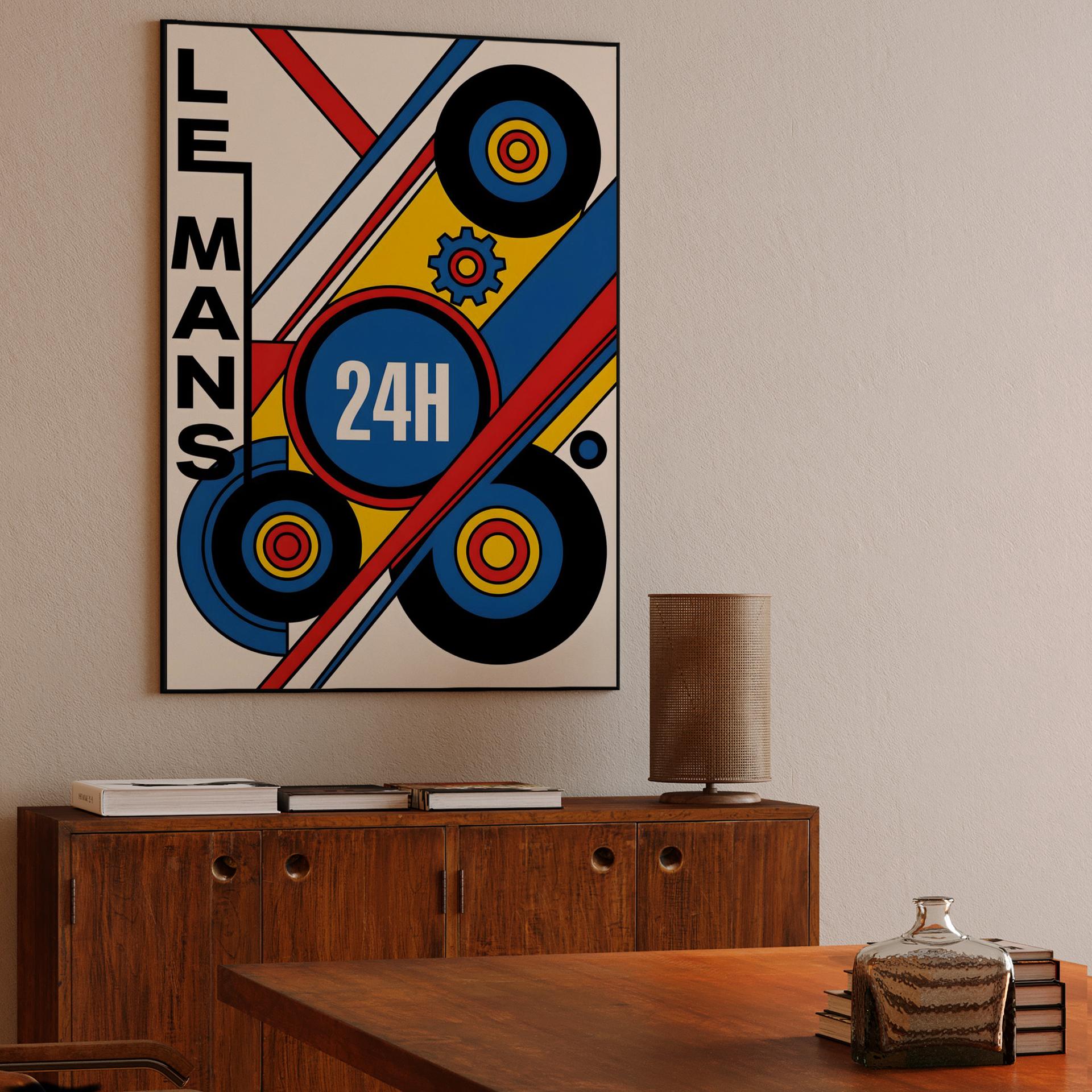 24h Le Mans: Constructivist Race Geometry