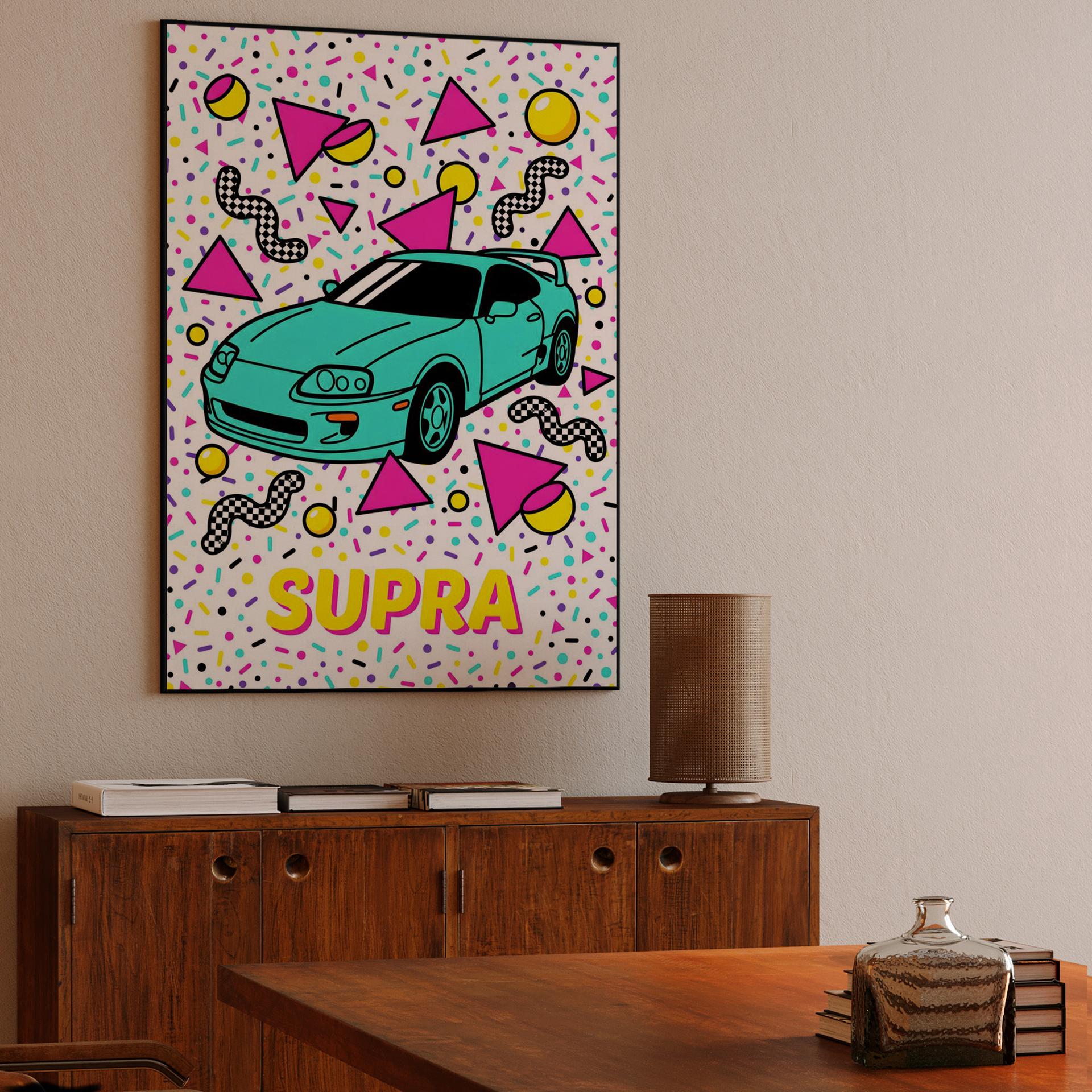 Memphis Wave: Toyota Supra A80