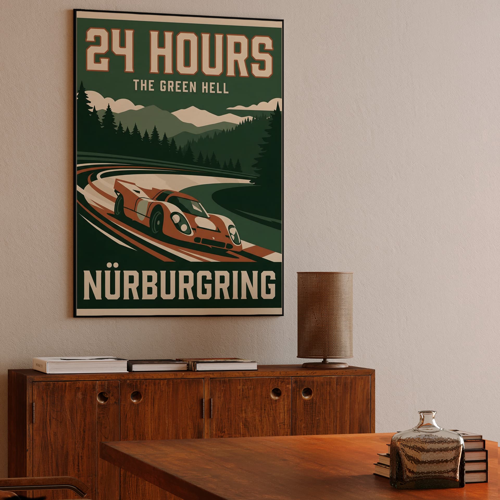 Nürburgring 24 Hours Green Hell Poster