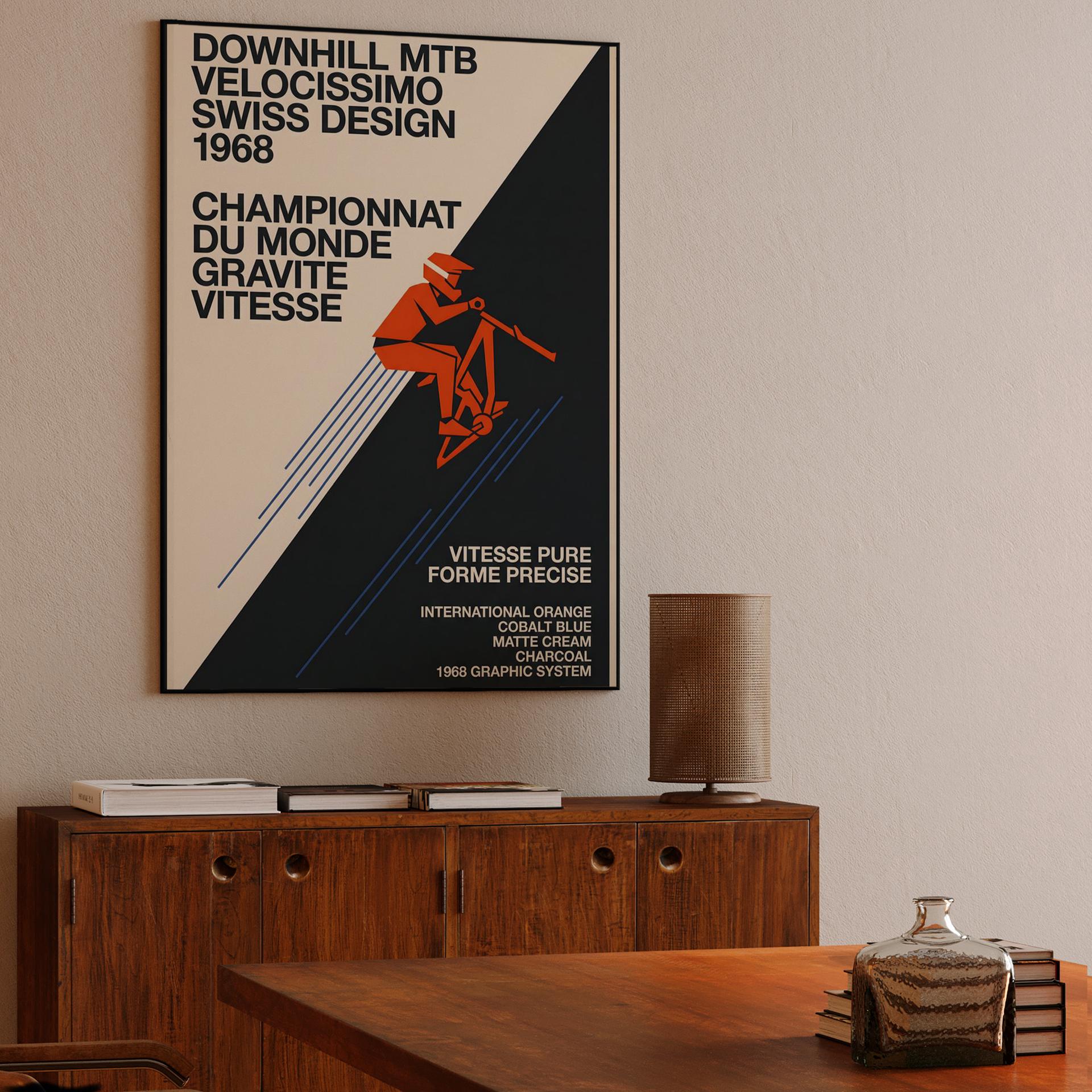 Vitesse Pure: 1968 Swiss Design Downhill MTB