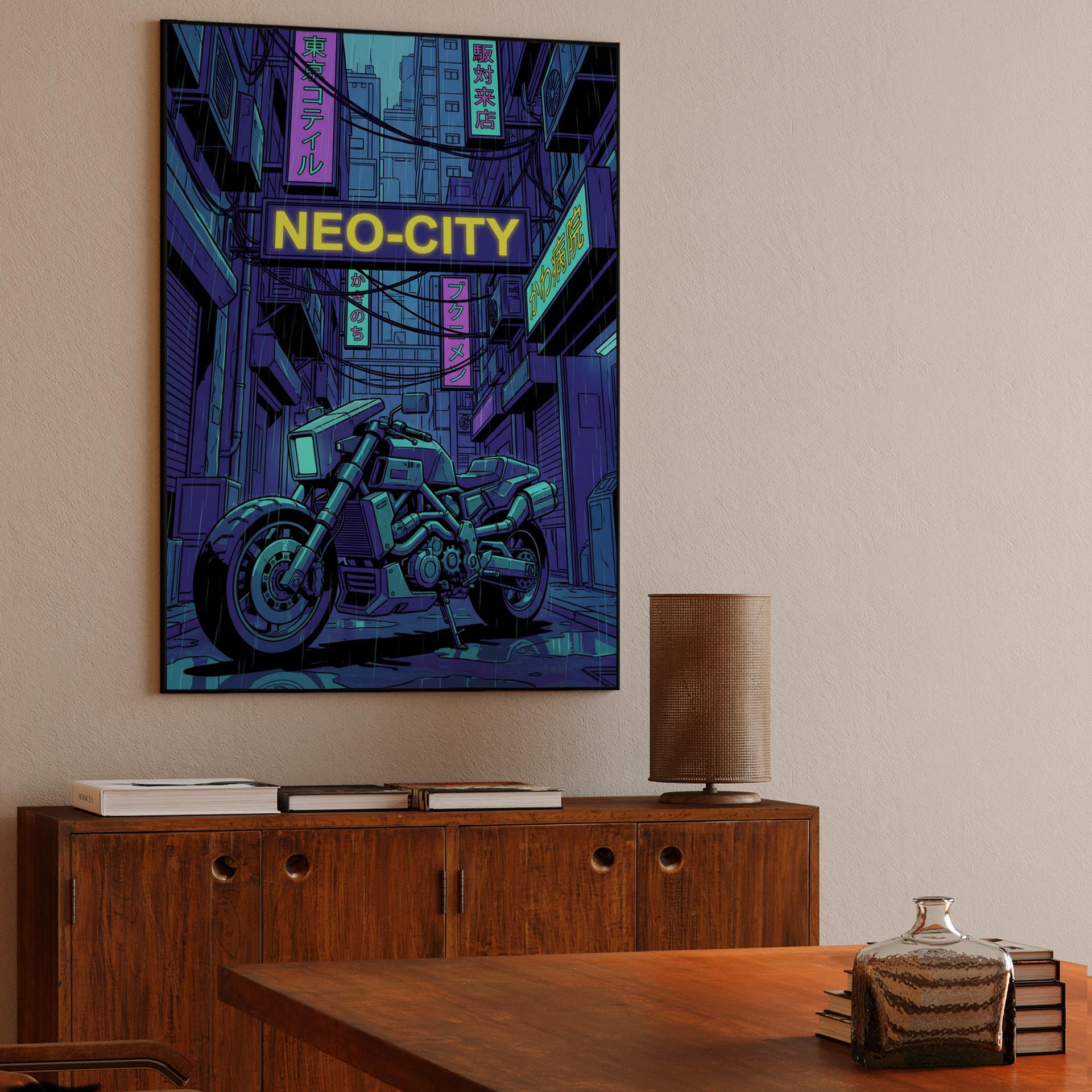 Neon Guardian of Neo-City