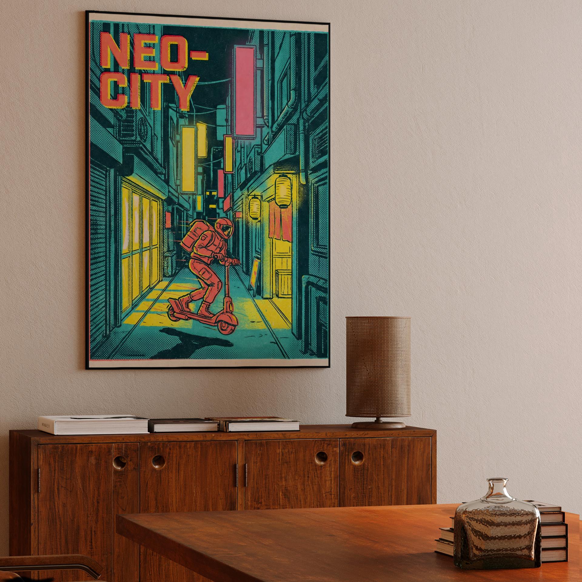 Neo-City: Midnight Delivery